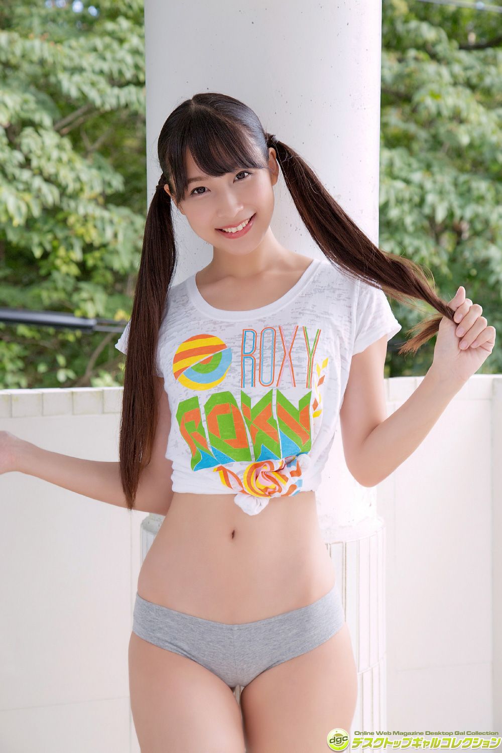 川崎あや [DGC]高清写真图No.1347 ウエストのクビレ54cm!魅惑のボディ!