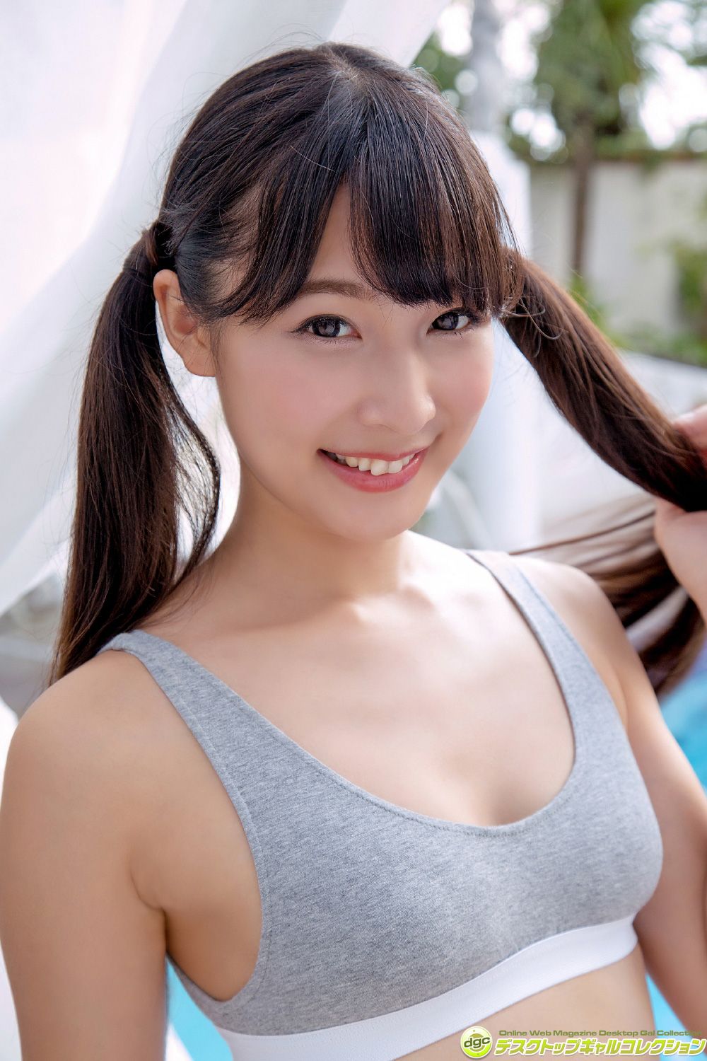 川崎あや [DGC]高清写真图No.1347 ウエストのクビレ54cm!魅惑のボディ!