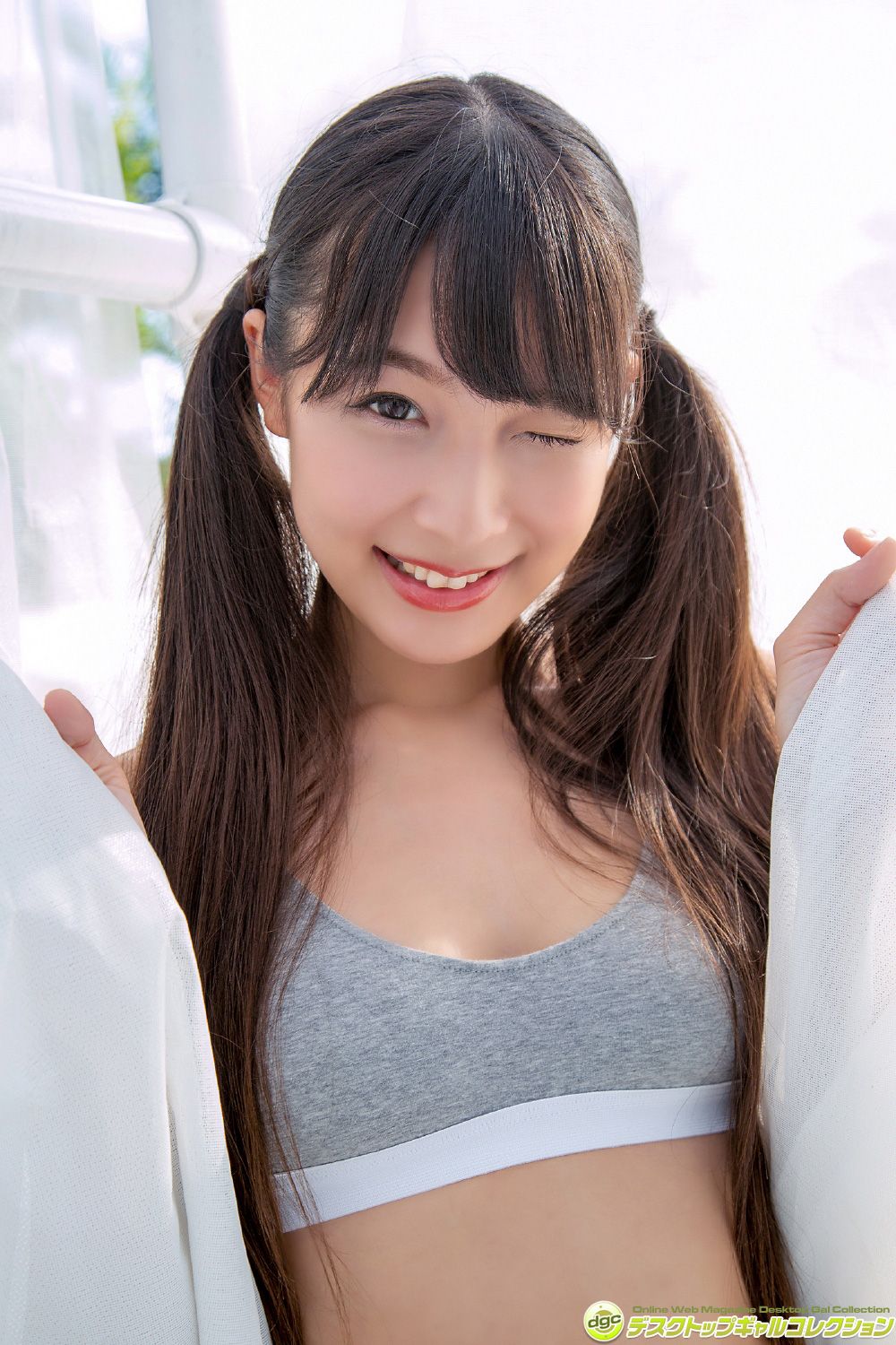 川崎あや [DGC]高清写真图No.1347 ウエストのクビレ54cm!魅惑のボディ!