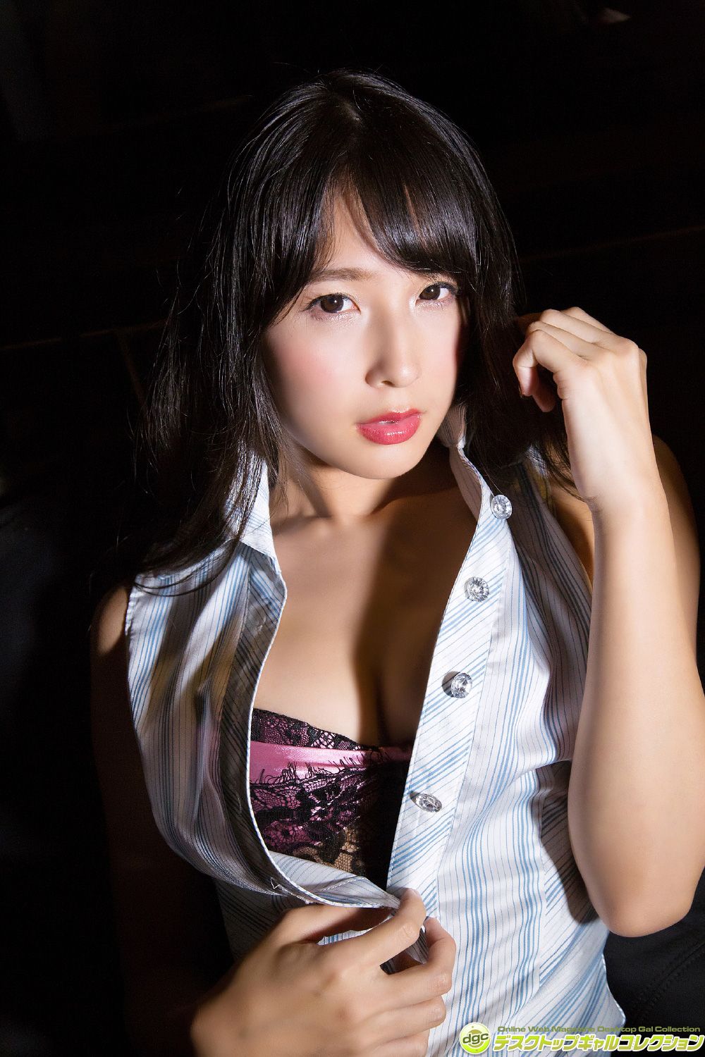 川崎あや [DGC]高清写真图No.1347 ウエストのクビレ54cm!魅惑のボディ!