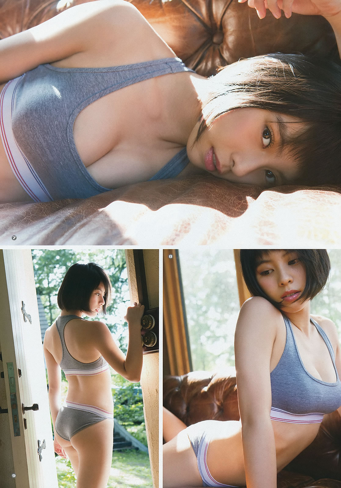 [Young Gangan]高清写真图2015 No.16-17 田中美麗 寺田御子 水谷果穗 譜久村聖 他 [39P]高清写真图