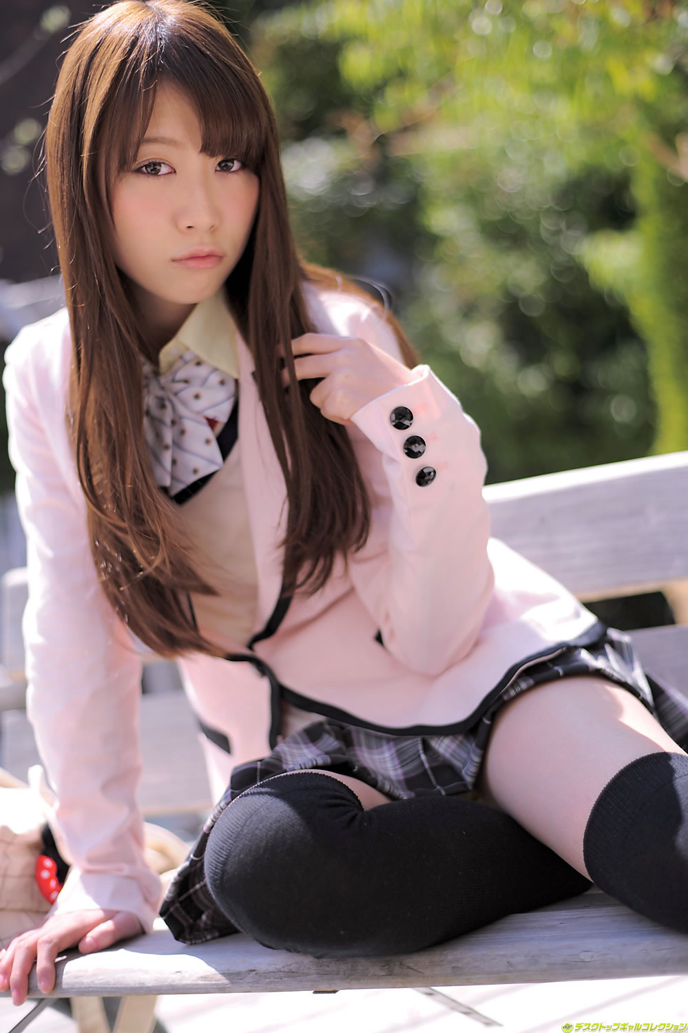 田中奈津子 [DGC]高清写真图2011年09月號 制服美少女天國 No.976