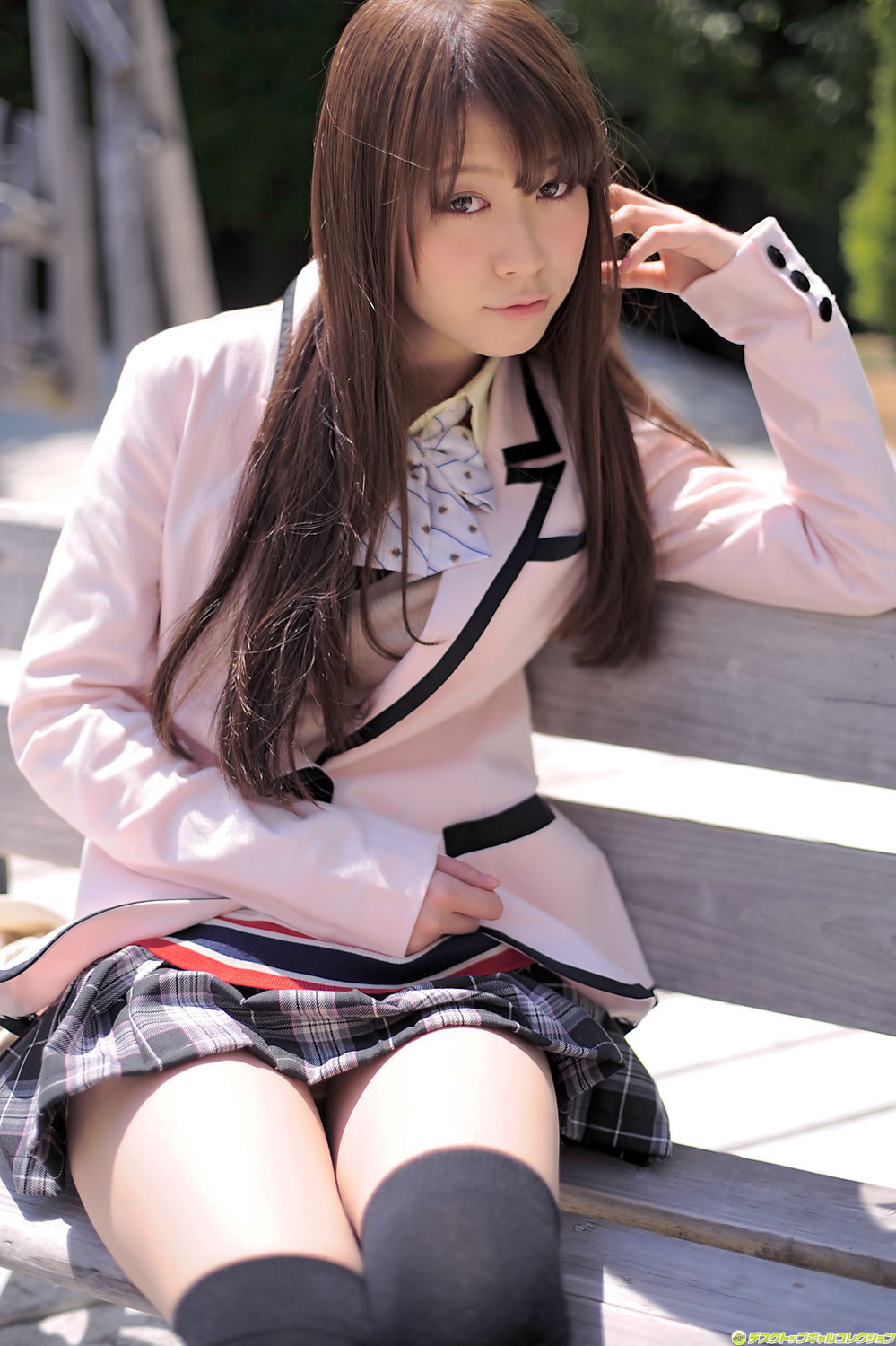 田中奈津子 [DGC]高清写真图2011年09月號 制服美少女天國 No.976