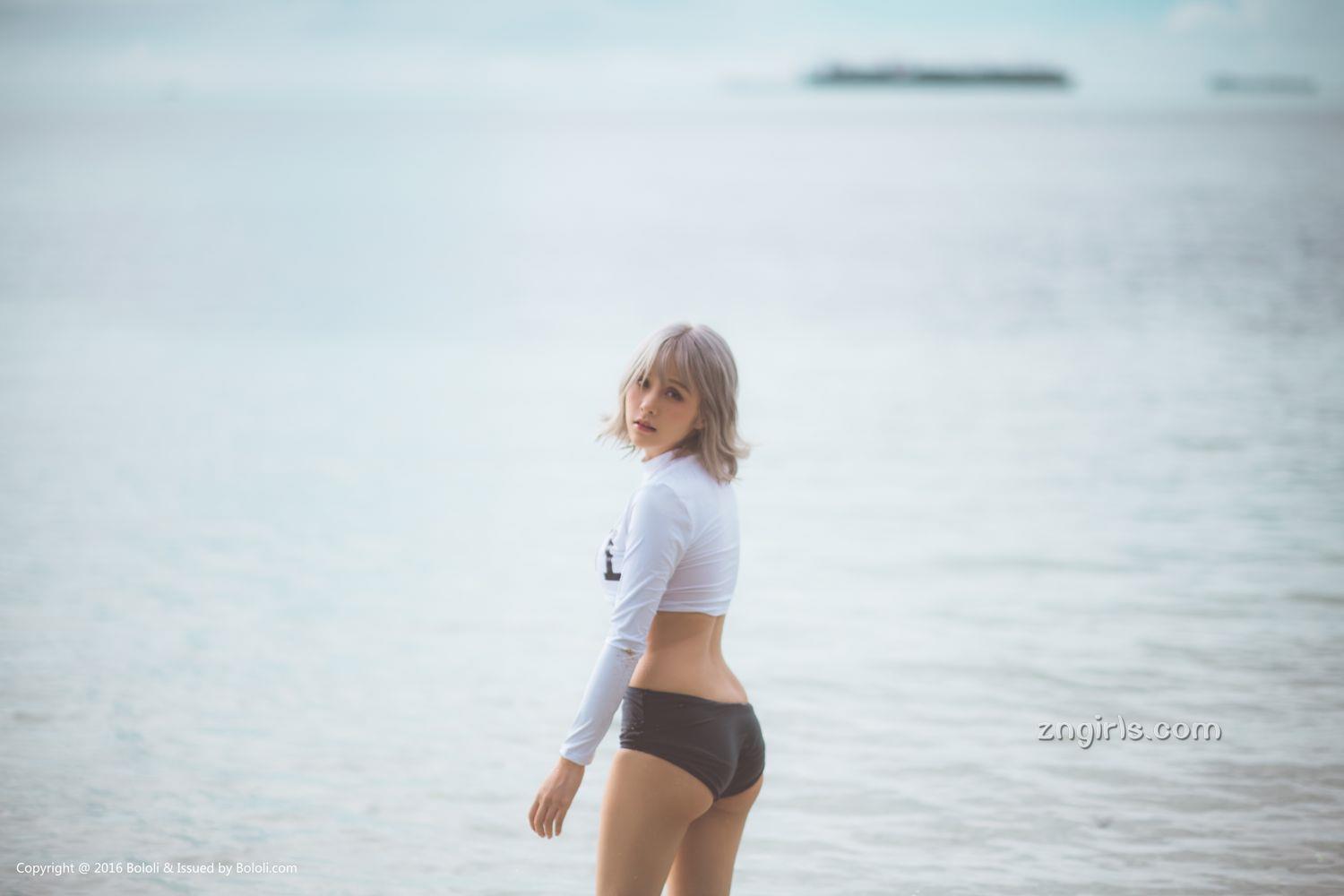 夏美酱- [BoLoli波萝社新刊]高清写真图 BOL.123 夏美的海边风情
