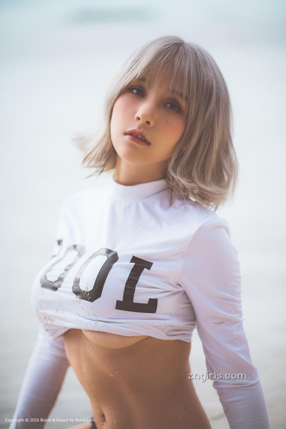 夏美酱- [BoLoli波萝社新刊]高清写真图 BOL.123 夏美的海边风情