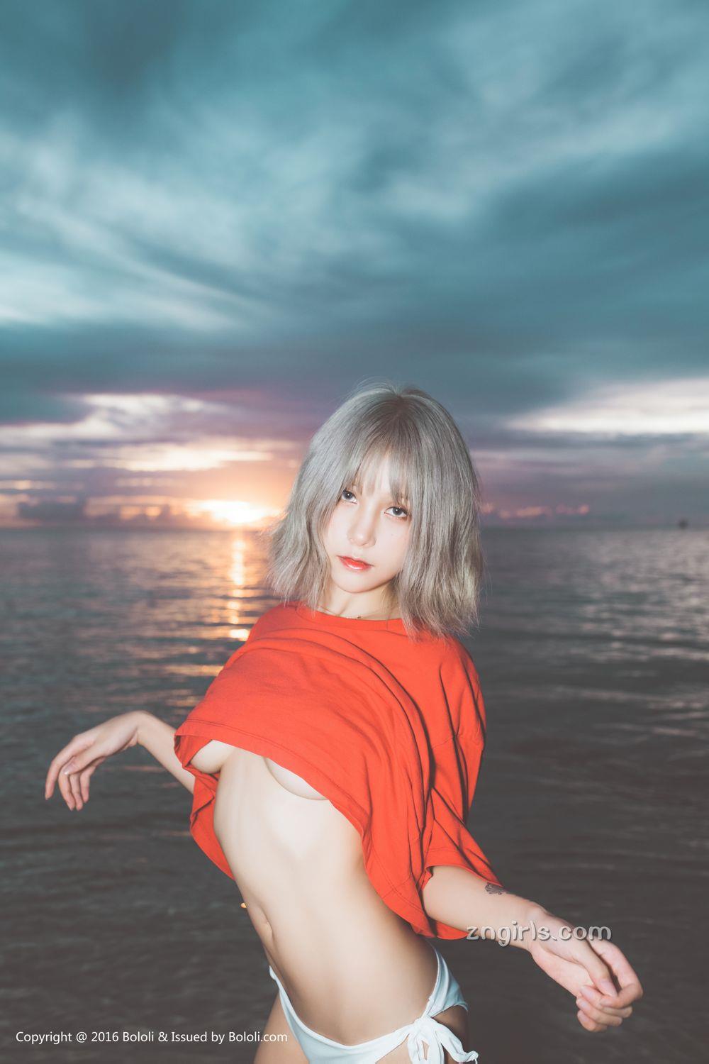 夏美酱- [BoLoli波萝社新刊]高清写真图 BOL.123 夏美的海边风情