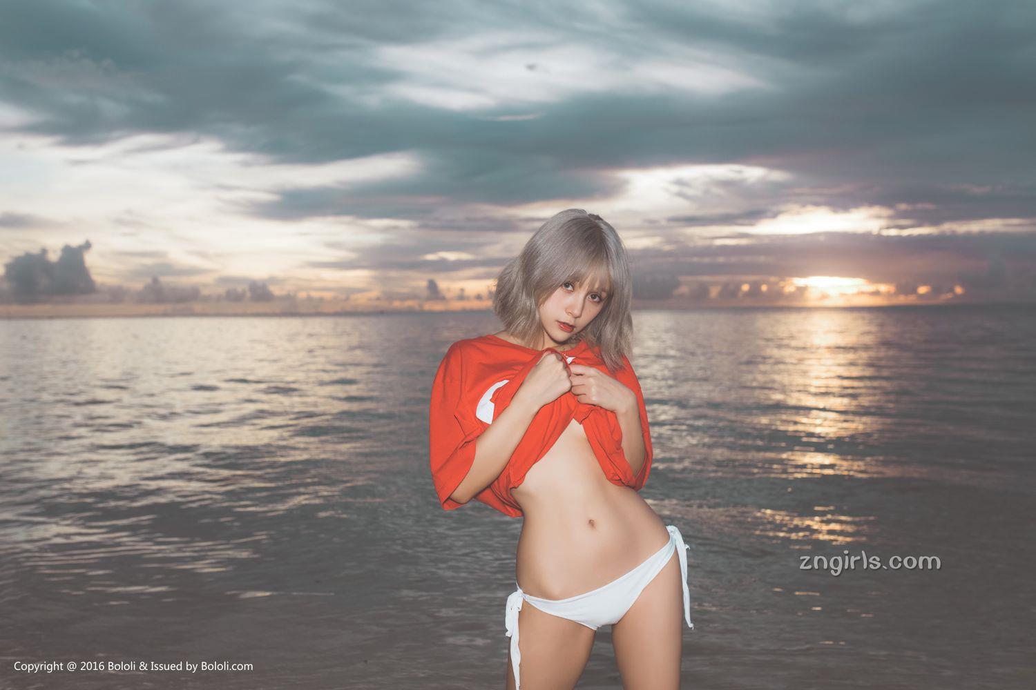 夏美酱- [BoLoli波萝社新刊]高清写真图 BOL.123 夏美的海边风情
