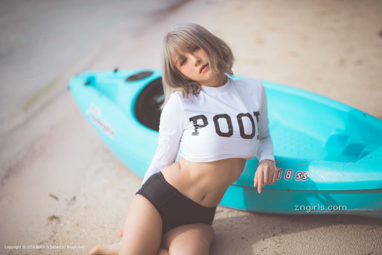 夏美酱- [BoLoli波萝社新刊]高清写真图 BOL.123 夏美的海边风情