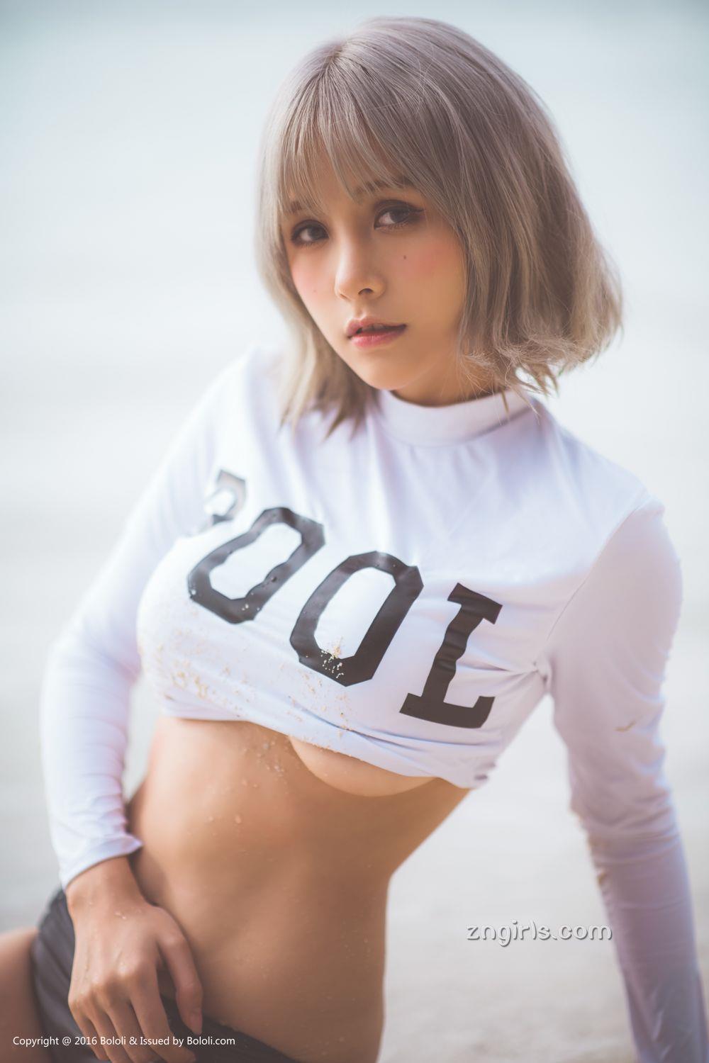夏美酱- [BoLoli波萝社新刊]高清写真图 BOL.123 夏美的海边风情