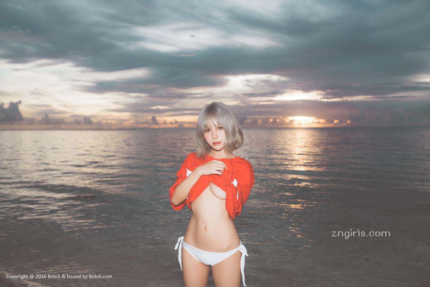 夏美酱- [BoLoli波萝社新刊]高清写真图 BOL.123 夏美的海边风情