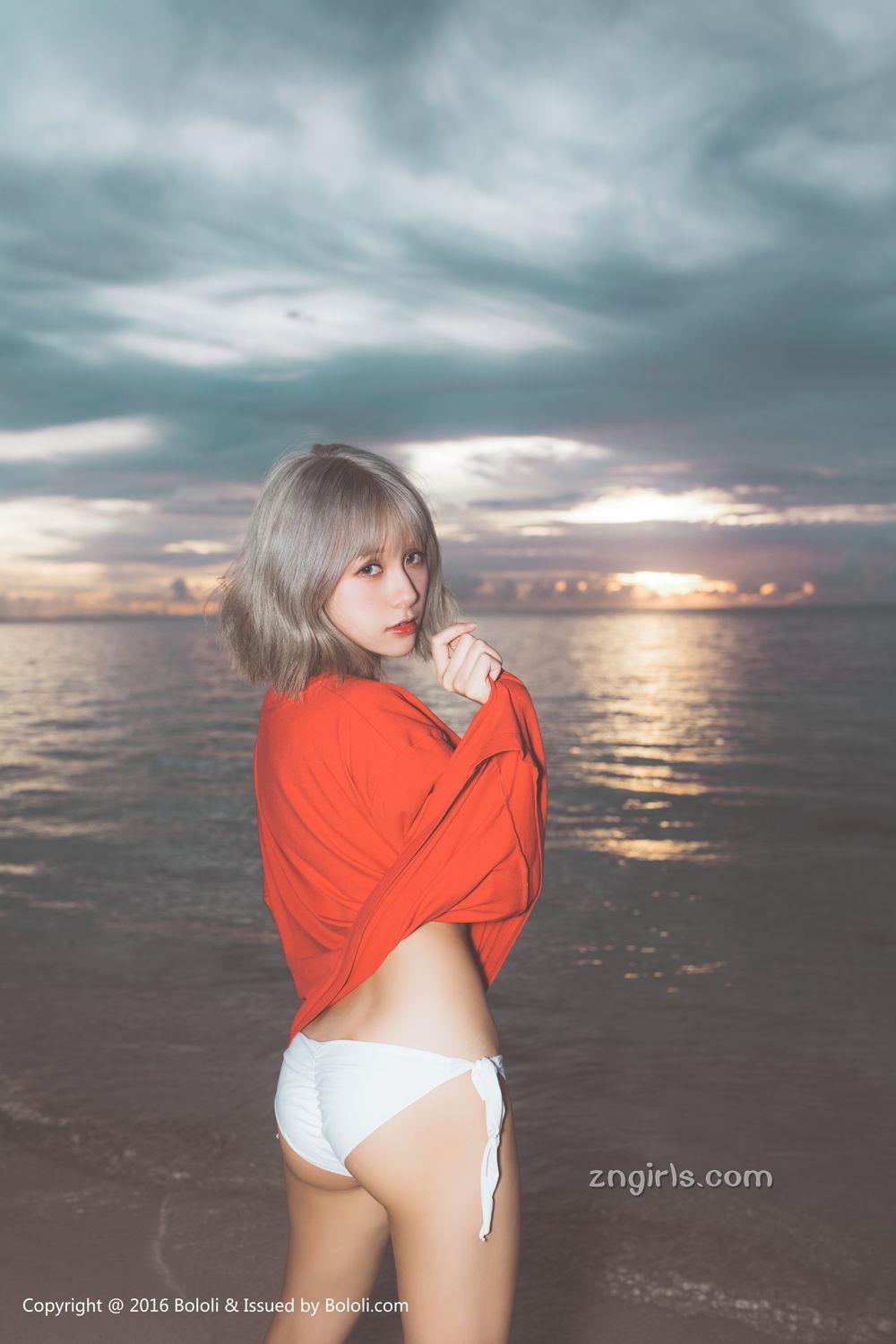 夏美酱- [BoLoli波萝社新刊]高清写真图 BOL.123 夏美的海边风情