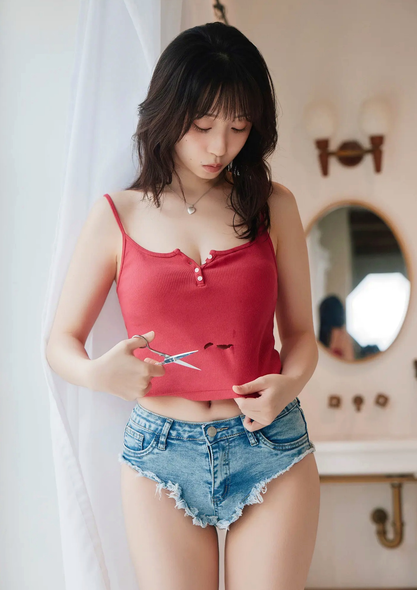 伊織もえ - 風待ち時間 [64P] 日本女神卧室家居私房写真 清新性感诱惑