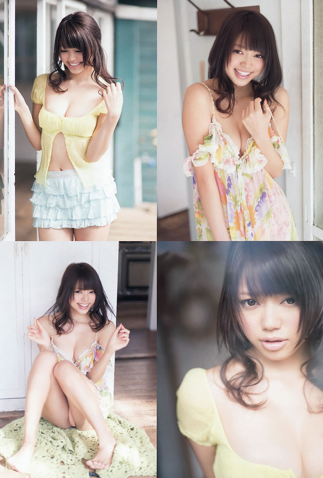 [Young Animal]高清写真图2015 No.13 小間千代 松川菜々花 喜屋武ちあき 七菜乃