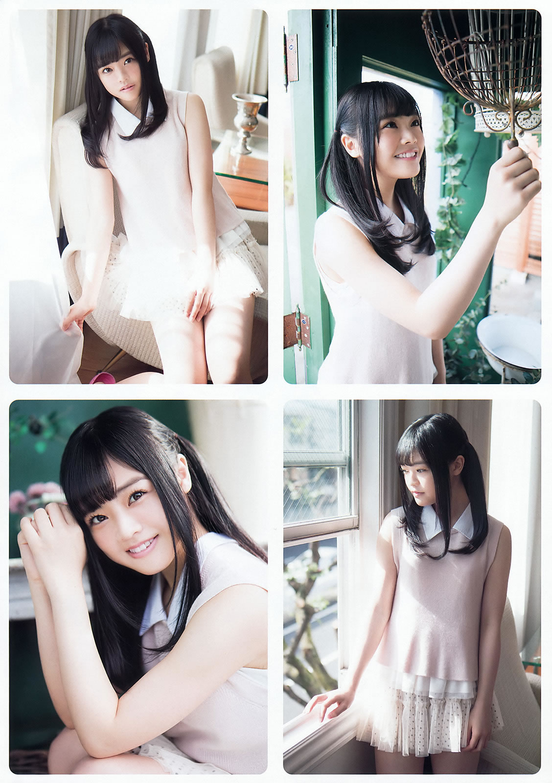 [Young Animal]高清写真图2016 No.02 03 宮脇咲良 本村碧唯 朝長美桜 渕上舞