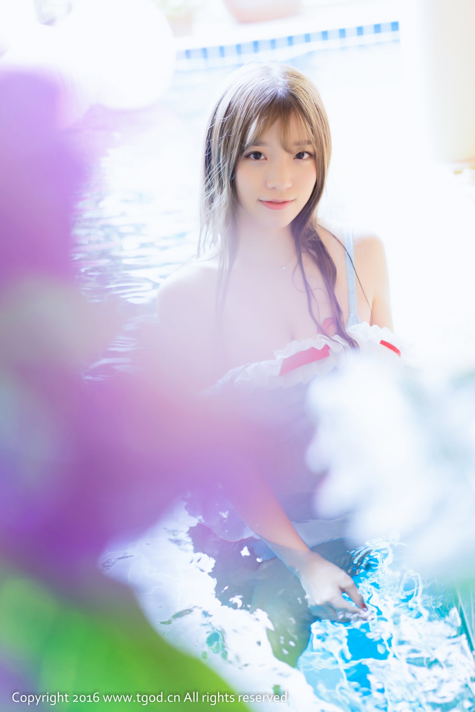 程彤颜 [TGOD推女神]高清写真图苏梅岛旅拍 第二刊