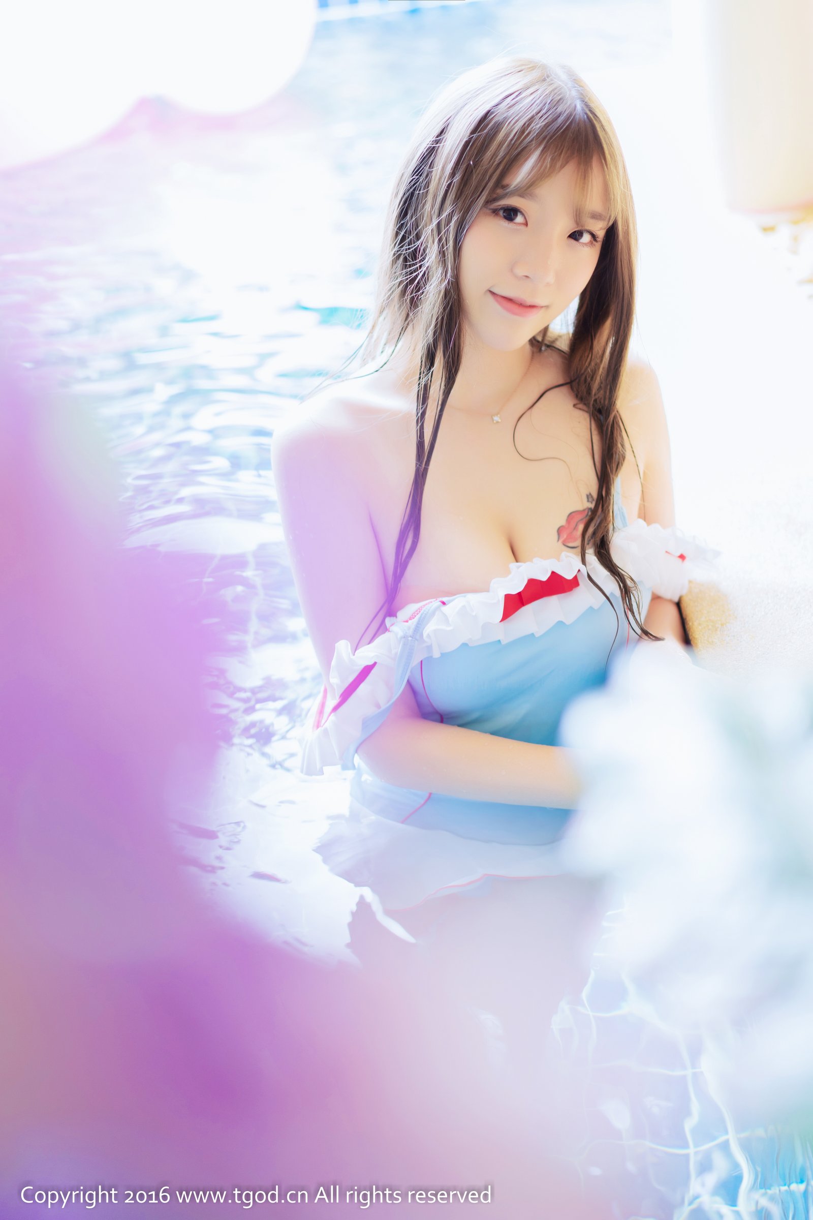 程彤颜 [TGOD推女神]高清写真图苏梅岛旅拍 第二刊