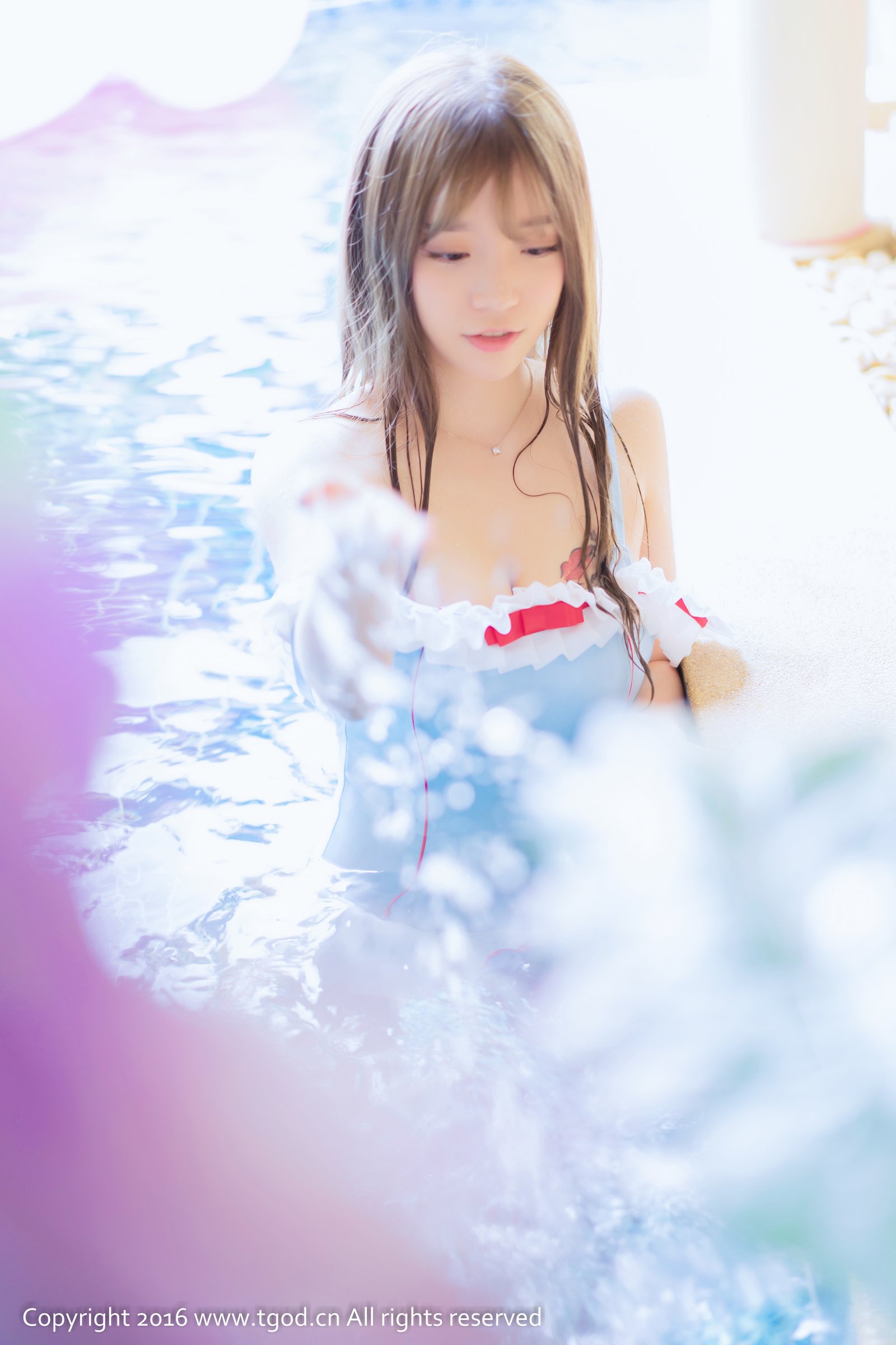 程彤颜 [TGOD推女神]高清写真图苏梅岛旅拍 第二刊