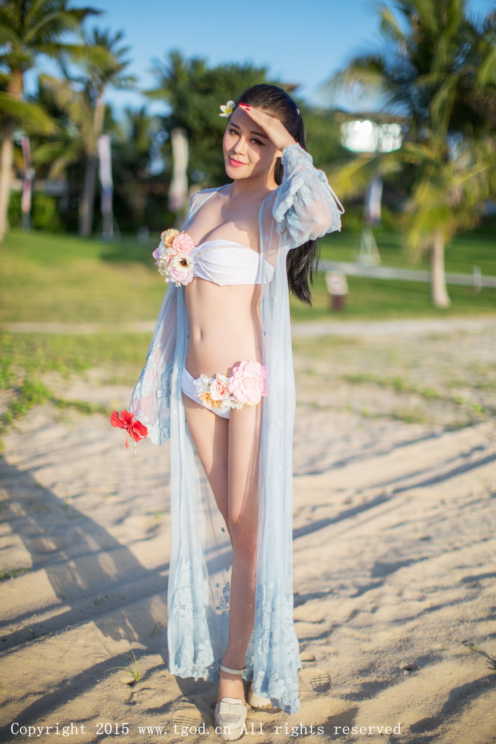 叶佳颐 [TGOD推女神]高清写真图三亚旅拍 第一刊 ~