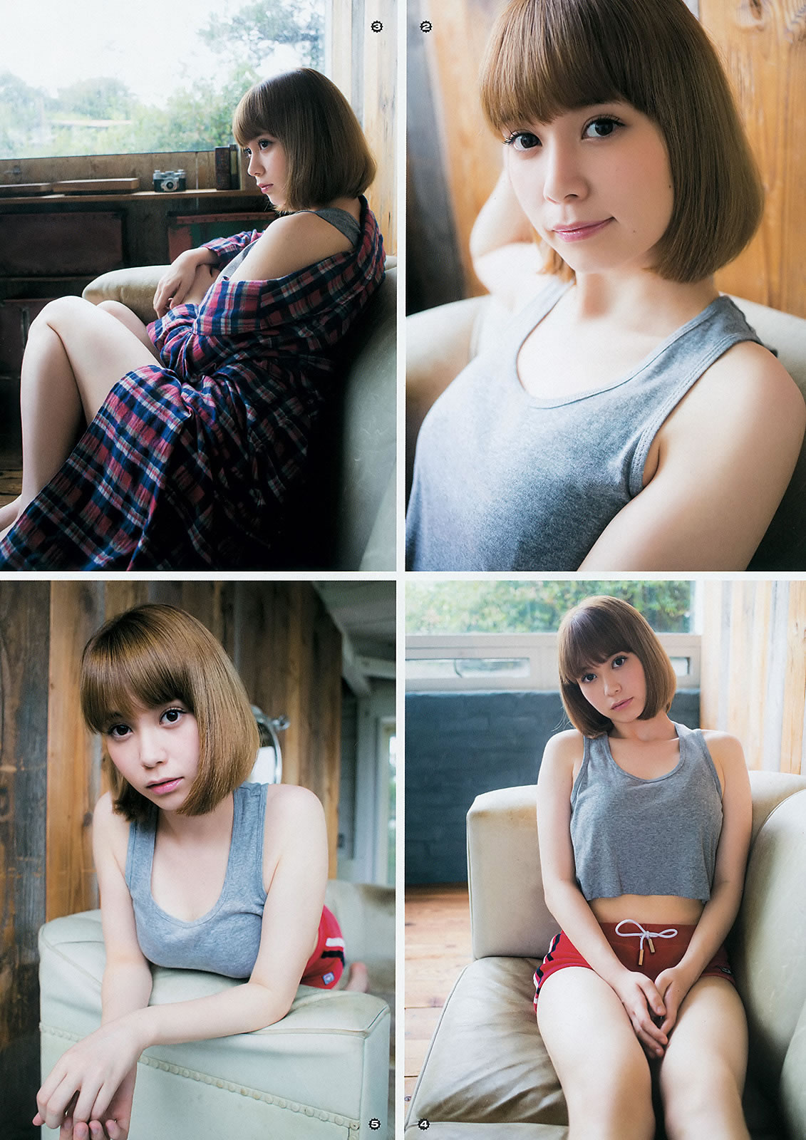 [Young Gangan]高清写真图2015 No.21 鈴木愛理 浅川梨奈 藤城アンナ
