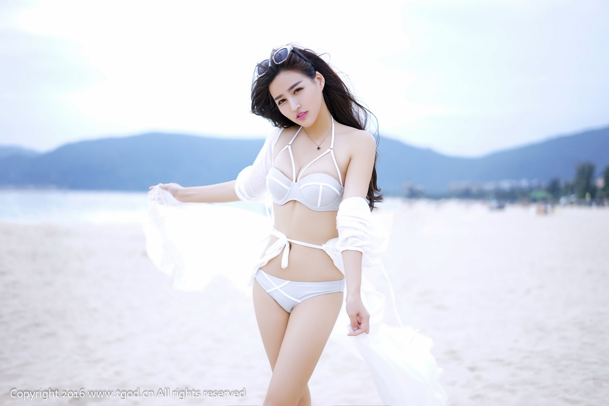 汪佩妮Penny [TGOD推女神]高清写真图三亚旅拍 第一刊 ~
