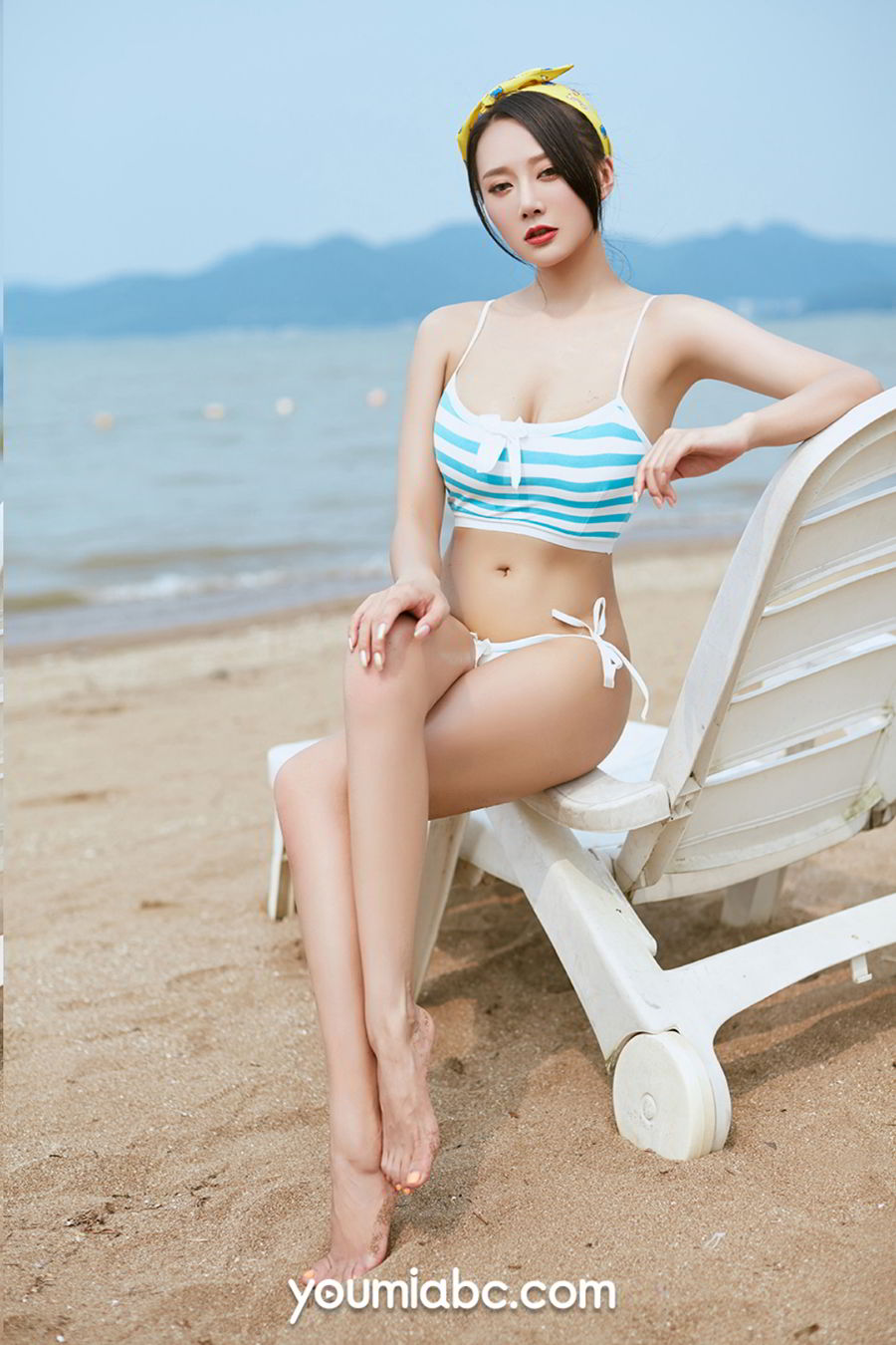 尤蜜Youmi 2019.11.09 何嘉颖 沙滩邂逅