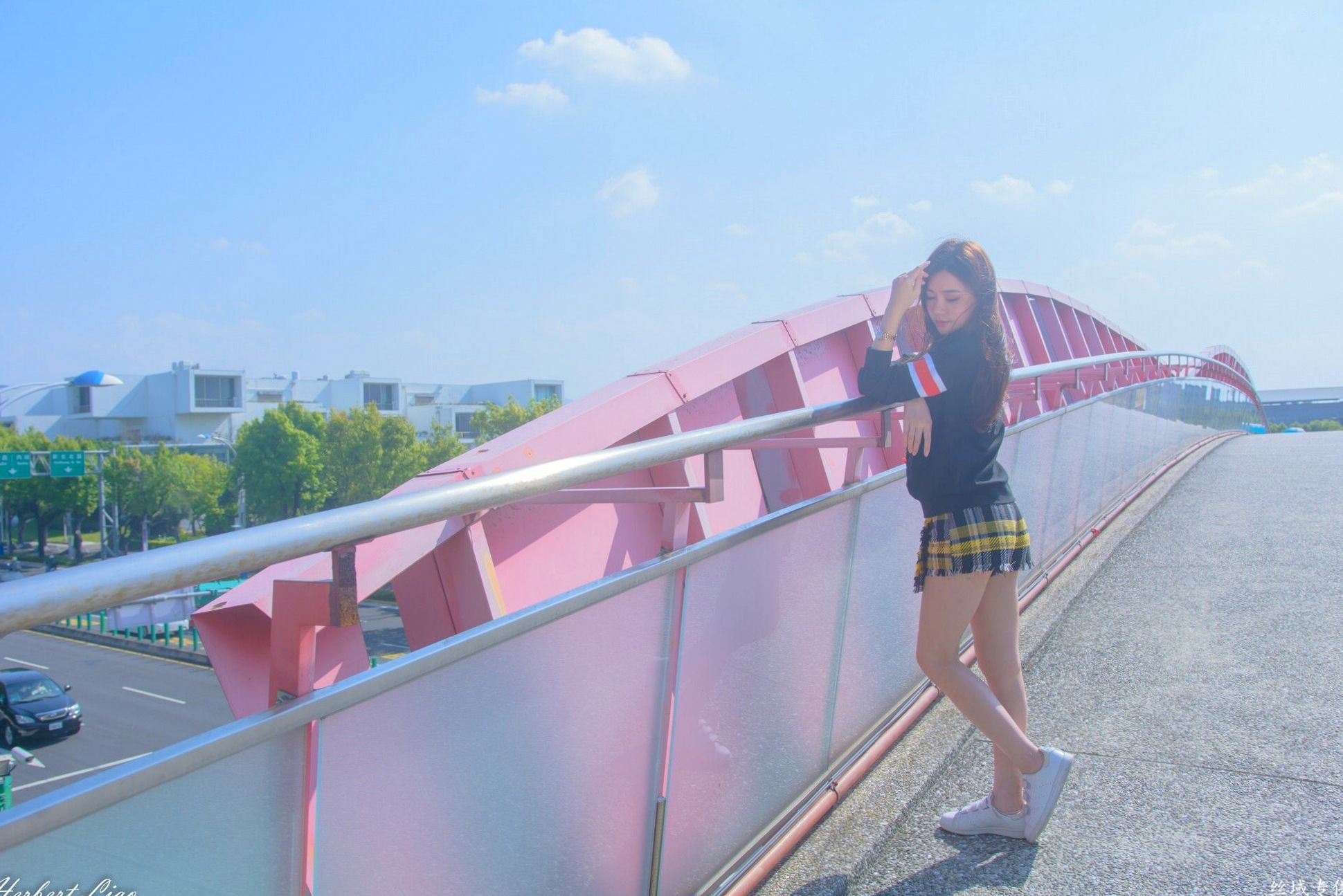 Gallery - 台湾正妹苏小立花博新生公园户外街拍，校花系列清新风格甜美写真台湾清新街拍治愈系 苏小立女神私房照_秀色女神 - image 2