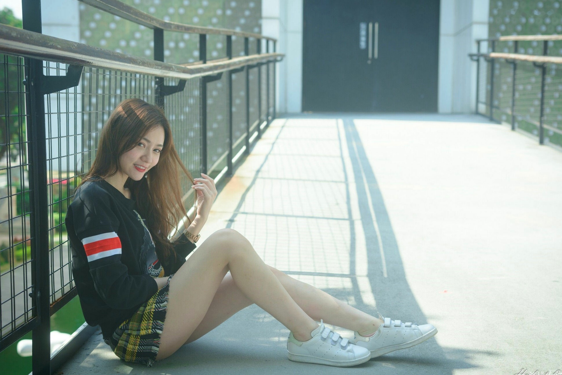Gallery - 台湾正妹苏小立花博新生公园户外街拍，校花系列清新风格甜美写真台湾清新街拍治愈系 苏小立女神私房照_秀色女神 - image 14