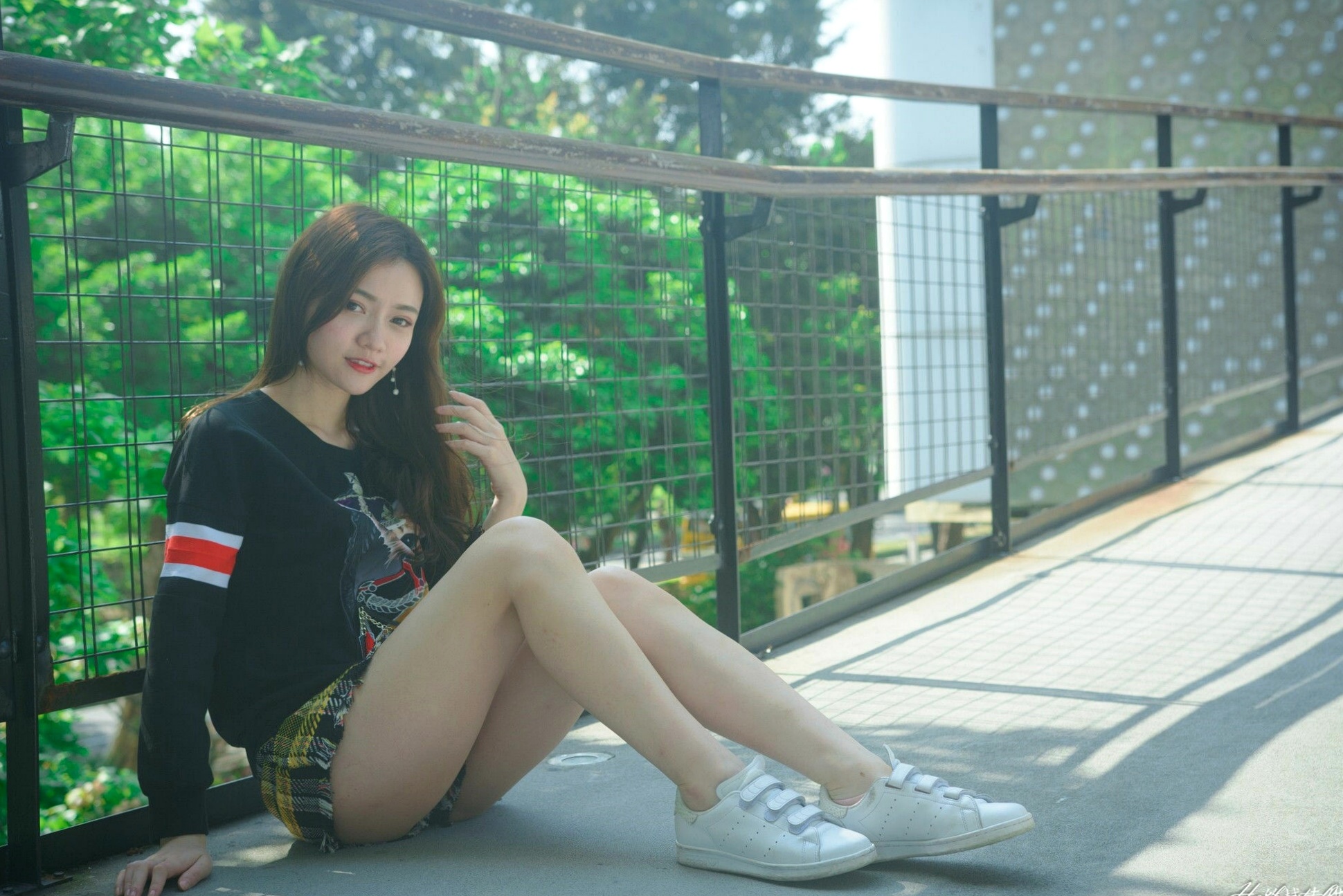 Gallery - 台湾正妹苏小立花博新生公园户外街拍，校花系列清新风格甜美写真台湾清新街拍治愈系 苏小立女神私房照_秀色女神 - image 16