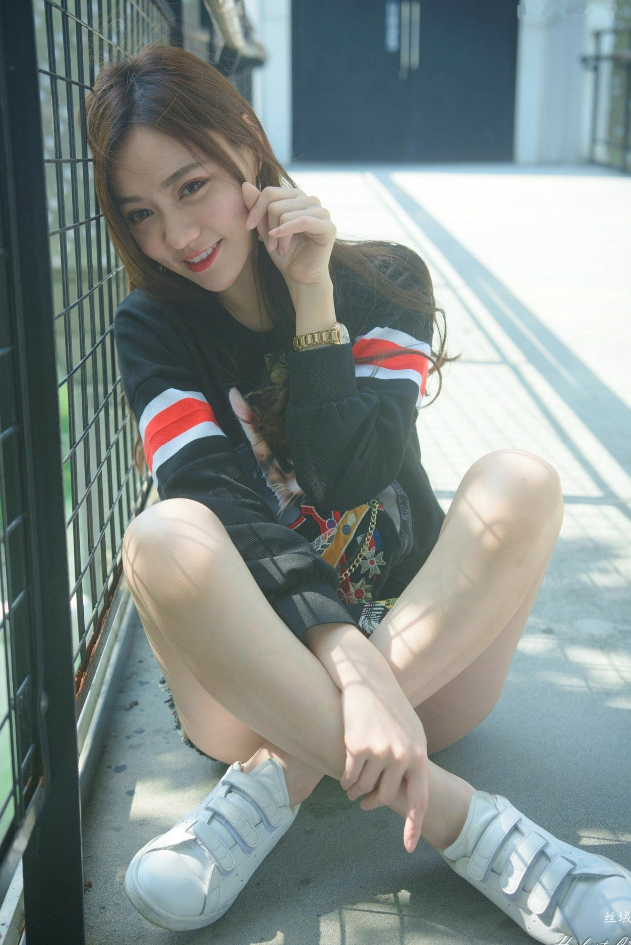 Gallery - 台湾正妹苏小立花博新生公园户外街拍，校花系列清新风格甜美写真台湾清新街拍治愈系 苏小立女神私房照_秀色女神 - image 21