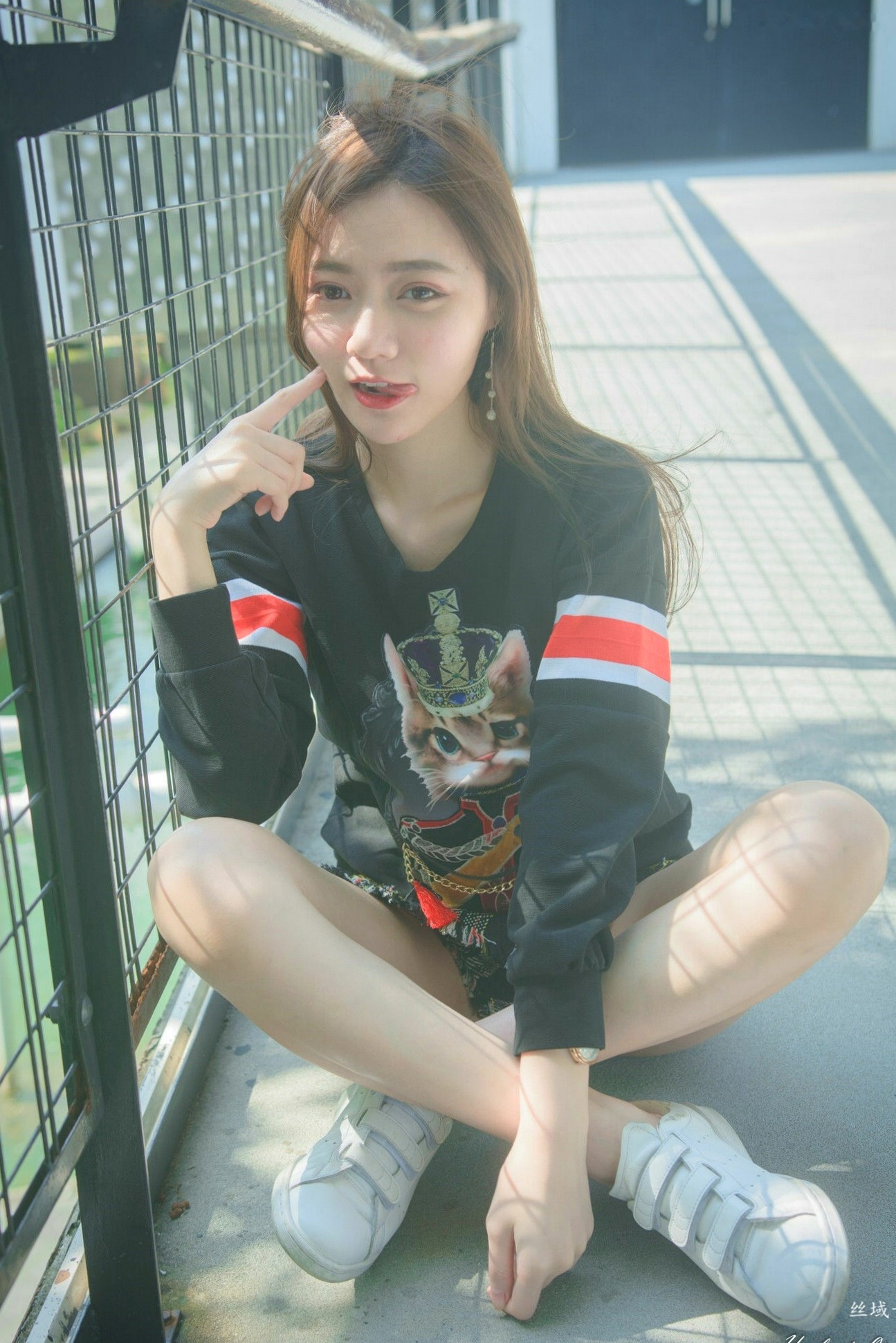 Gallery - 台湾正妹苏小立花博新生公园户外街拍，校花系列清新风格甜美写真台湾清新街拍治愈系 苏小立女神私房照_秀色女神 - image 23