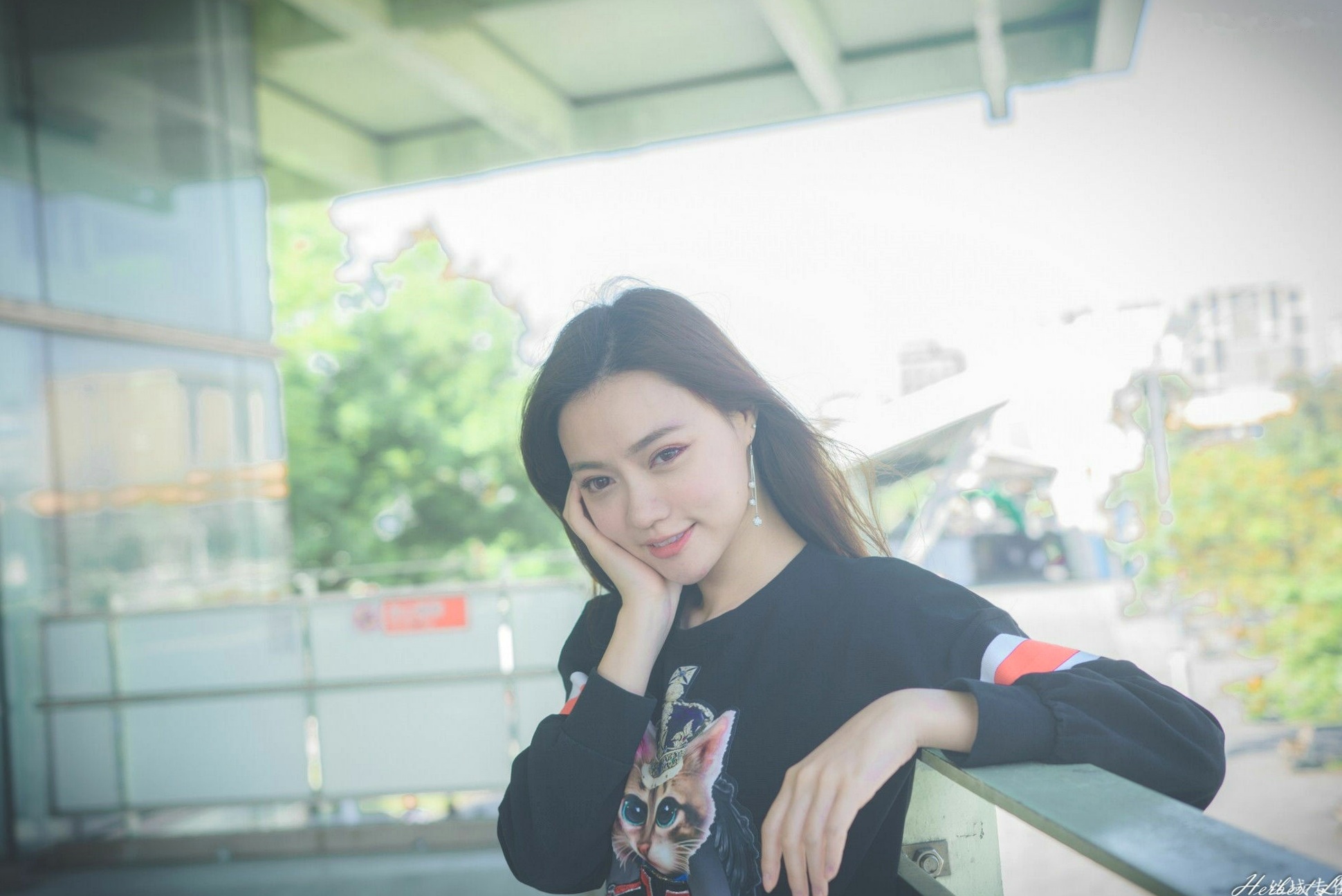 Gallery - 台湾正妹苏小立花博新生公园户外街拍，校花系列清新风格甜美写真台湾清新街拍治愈系 苏小立女神私房照_秀色女神 - image 31