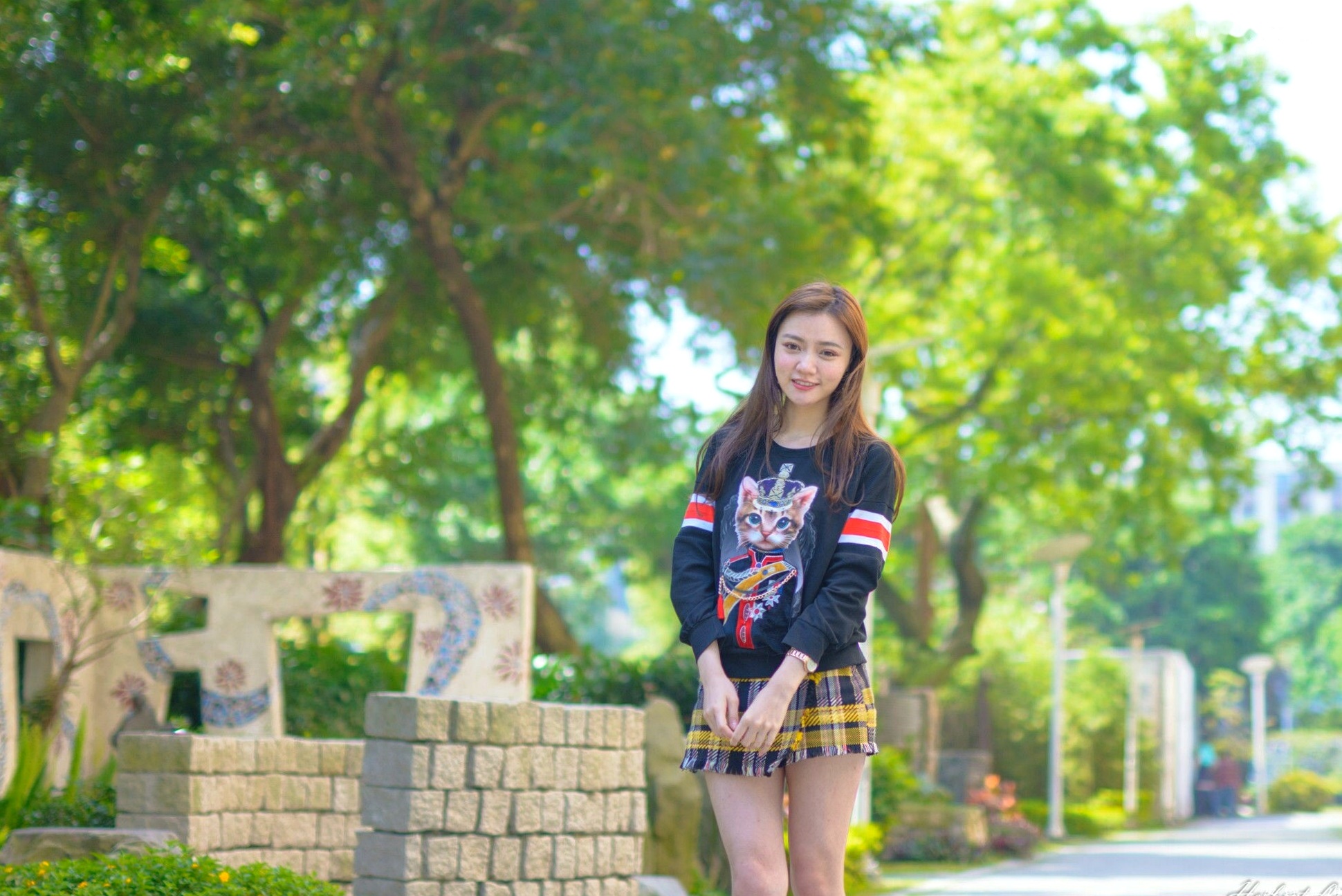 Gallery - 台湾正妹苏小立花博新生公园户外街拍，校花系列清新风格甜美写真台湾清新街拍治愈系 苏小立女神私房照_秀色女神 - image 40