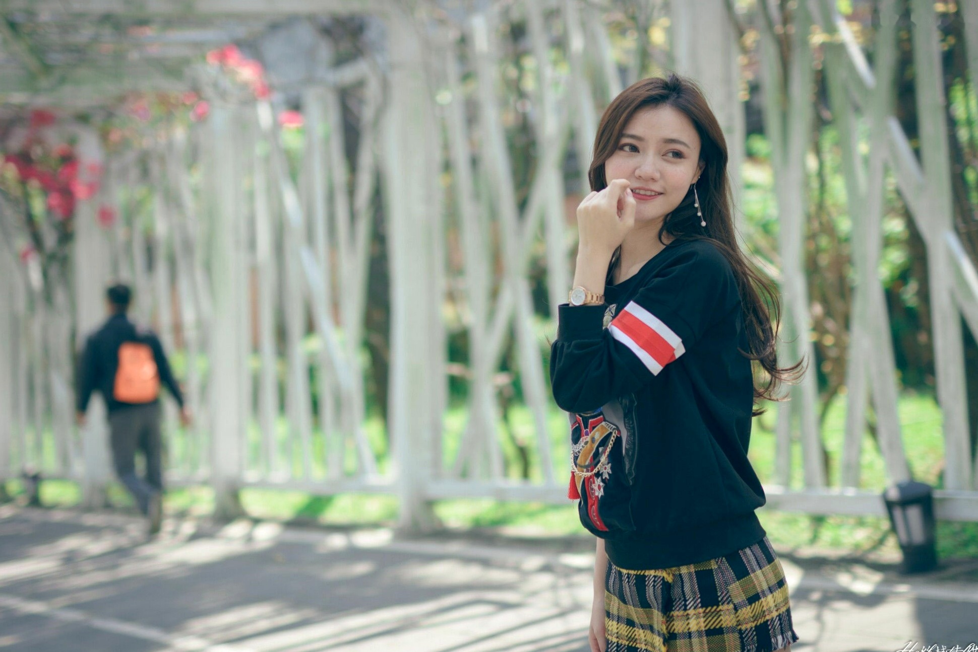 Gallery - 台湾正妹苏小立花博新生公园户外街拍，校花系列清新风格甜美写真台湾清新街拍治愈系 苏小立女神私房照_秀色女神 - image 66