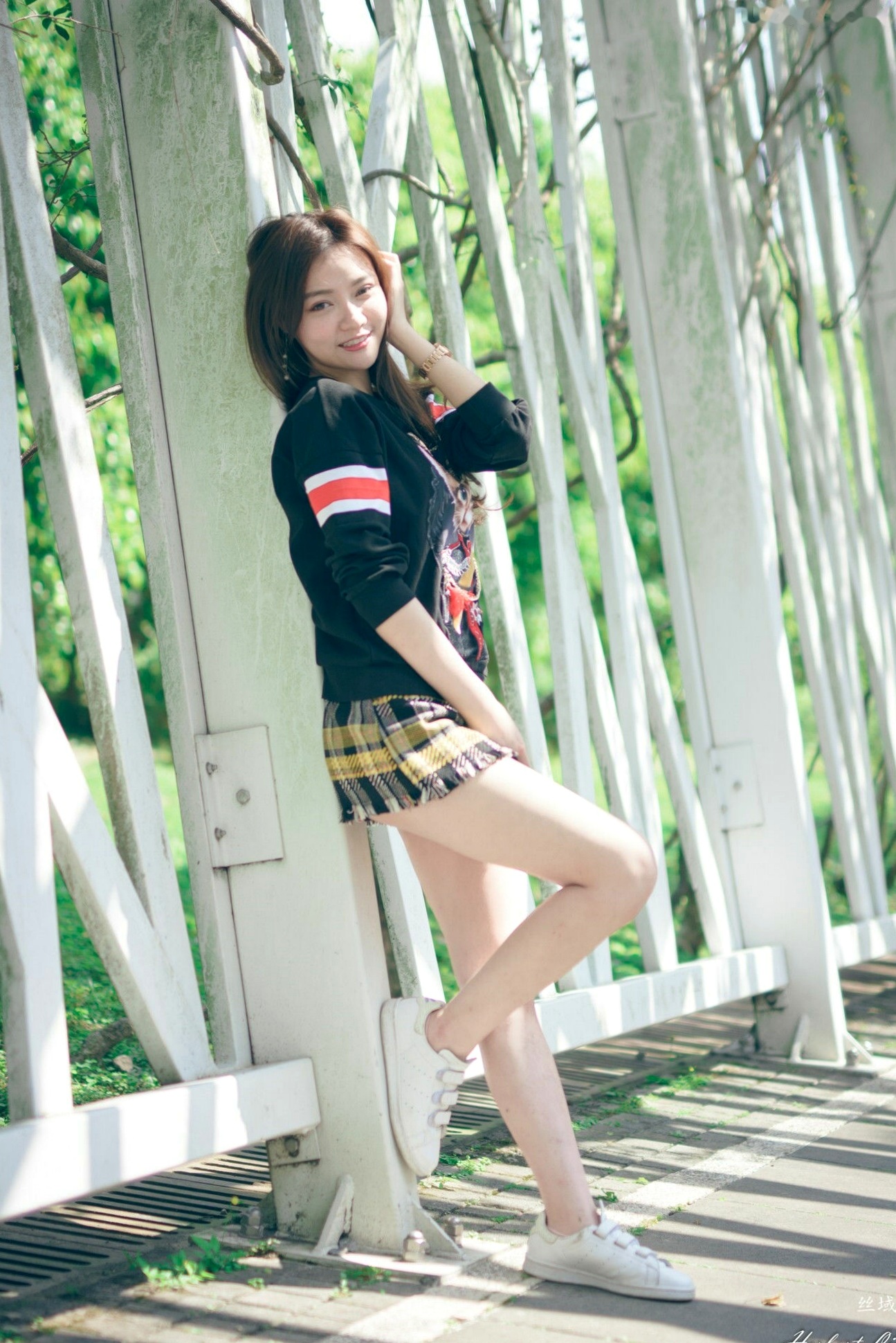 Gallery - 台湾正妹苏小立花博新生公园户外街拍，校花系列清新风格甜美写真台湾清新街拍治愈系 苏小立女神私房照_秀色女神 - image 68