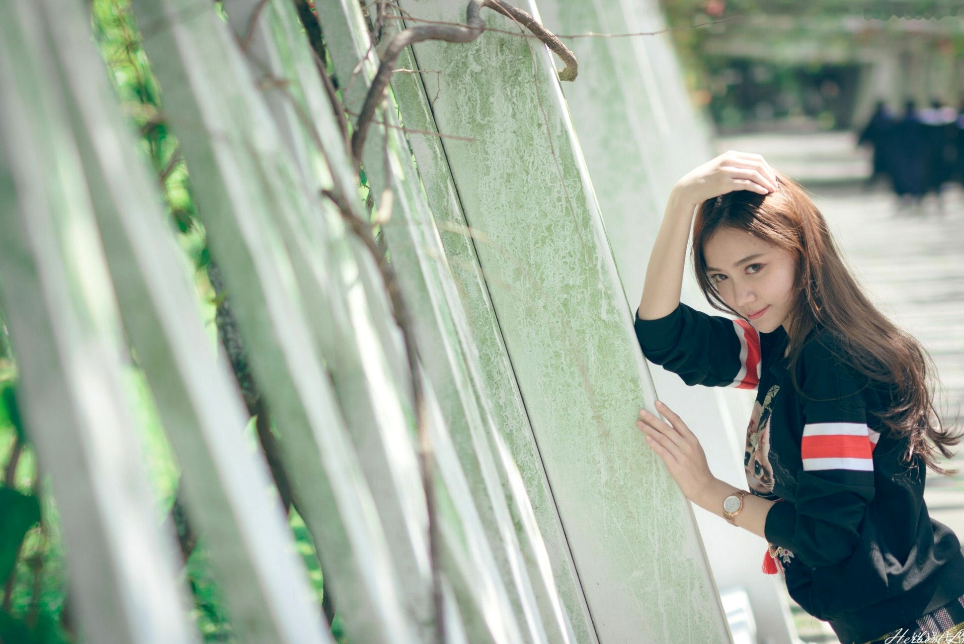 Gallery - 台湾正妹苏小立花博新生公园户外街拍，校花系列清新风格甜美写真台湾清新街拍治愈系 苏小立女神私房照_秀色女神 - image 69
