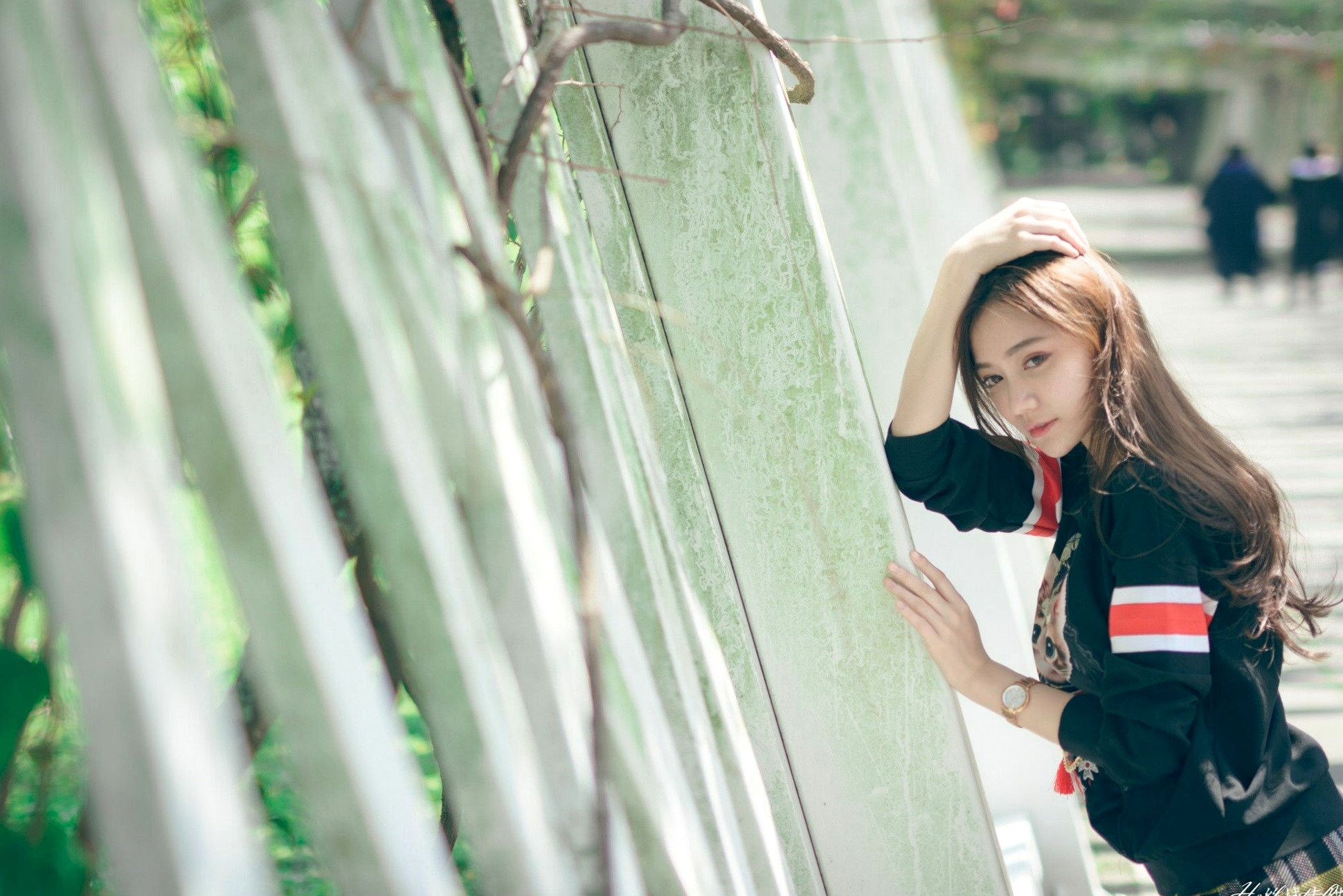 Gallery - 台湾正妹苏小立花博新生公园户外街拍，校花系列清新风格甜美写真台湾清新街拍治愈系 苏小立女神私房照_秀色女神 - image 70