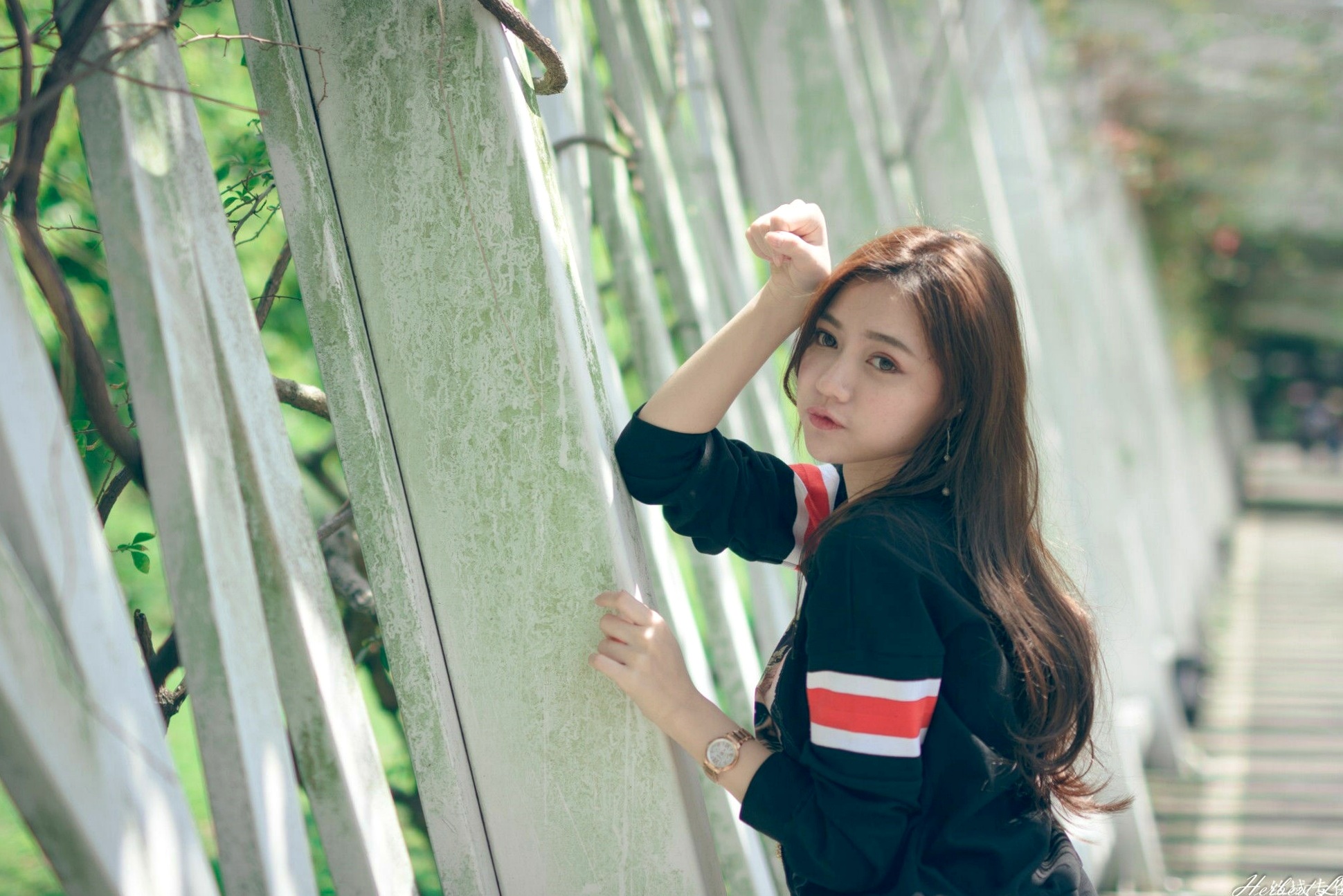 Gallery - 台湾正妹苏小立花博新生公园户外街拍，校花系列清新风格甜美写真台湾清新街拍治愈系 苏小立女神私房照_秀色女神 - image 75