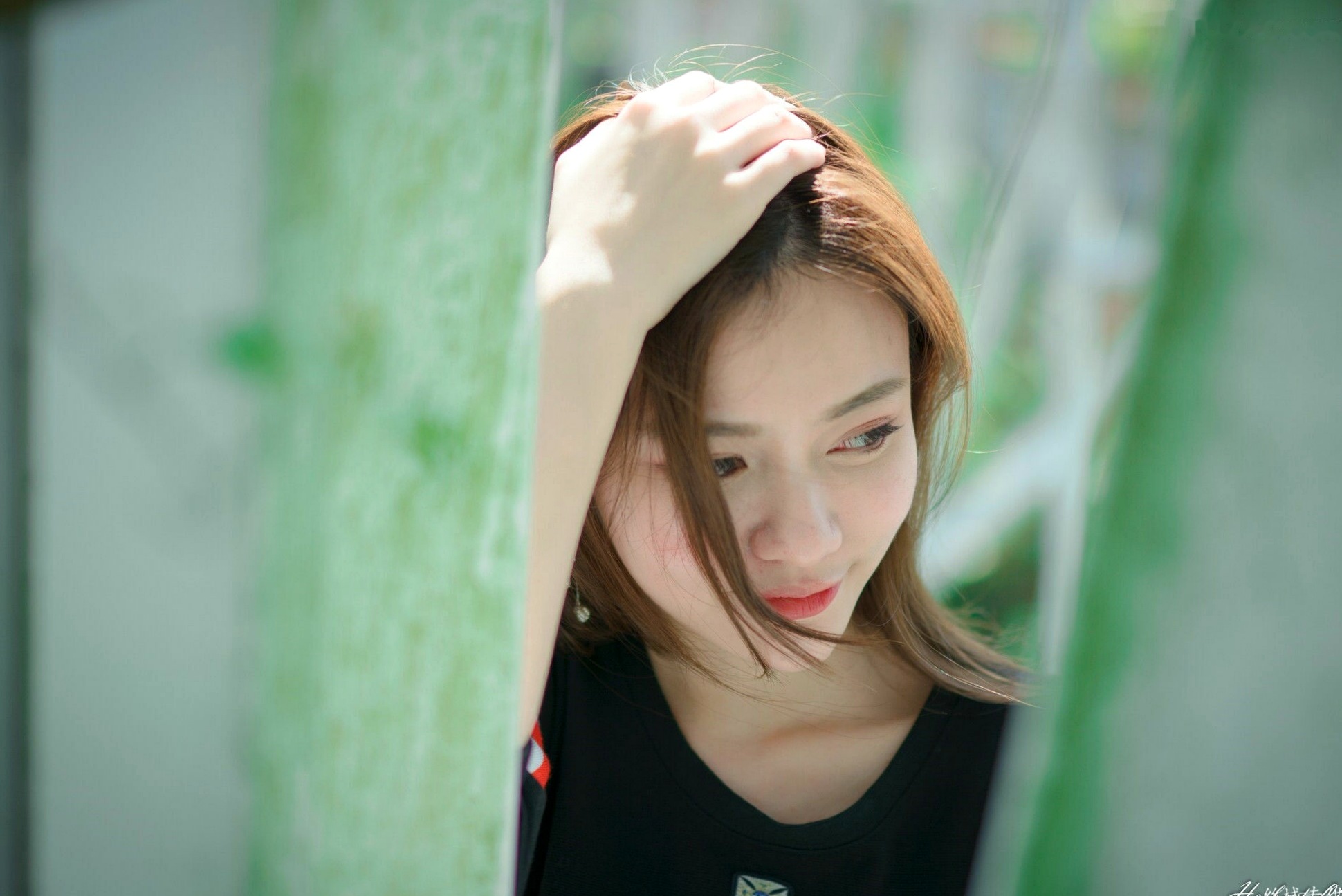 Gallery - 台湾正妹苏小立花博新生公园户外街拍，校花系列清新风格甜美写真台湾清新街拍治愈系 苏小立女神私房照_秀色女神 - image 77