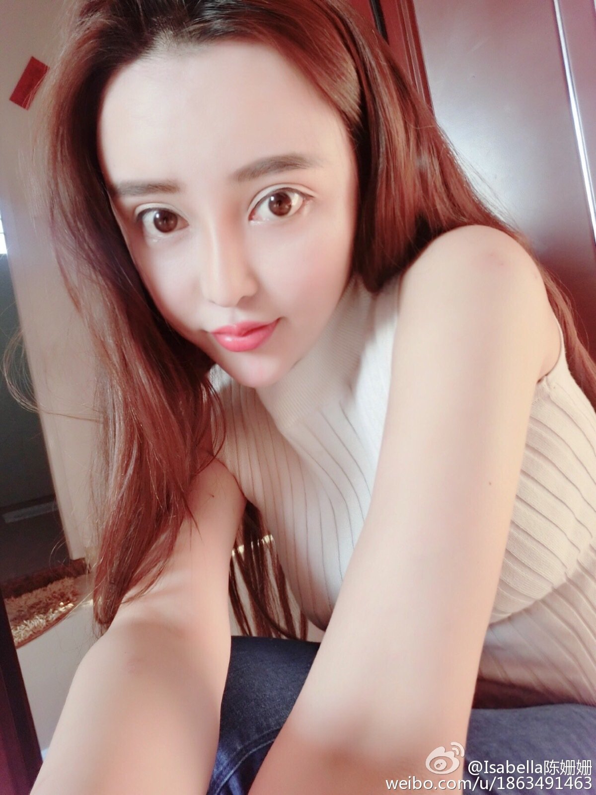 Isabella陈姗姗 家居妩媚私房照诱惑写真图