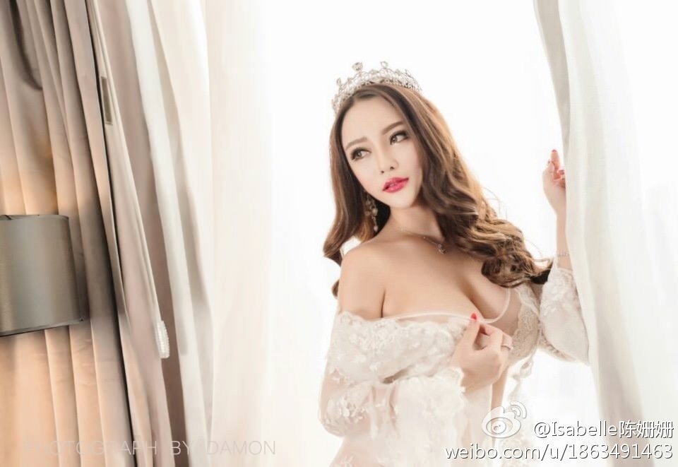 Isabella陈姗姗 家居妩媚私房照诱惑写真图