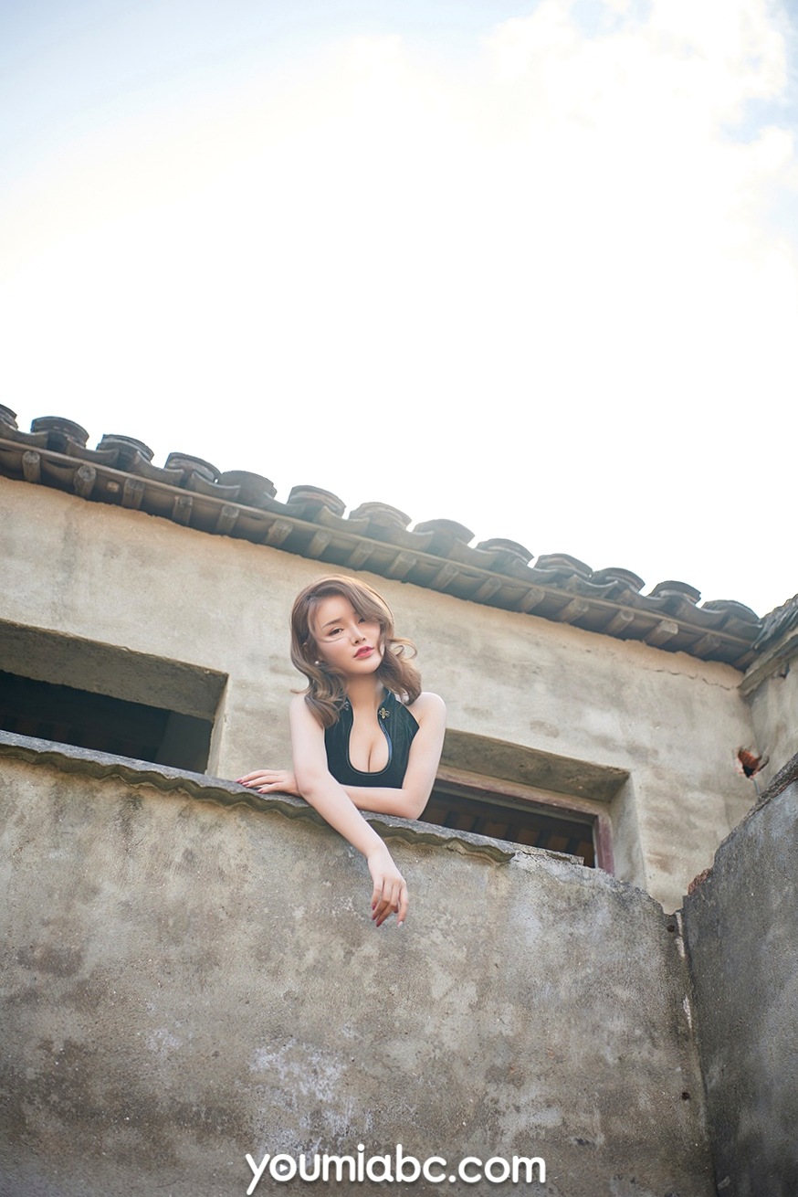 Gallery - YouMi尤蜜-陈宇曦《乡间娇女》：户外黑丝旗袍诱惑，古朴乡间下的极致性感，无圣光大尺度唯美私房摄影尤蜜荟 - Chiness Model 旗袍黑丝私房照性感 陈宇曦女神私房照_秀色女神 - image 26