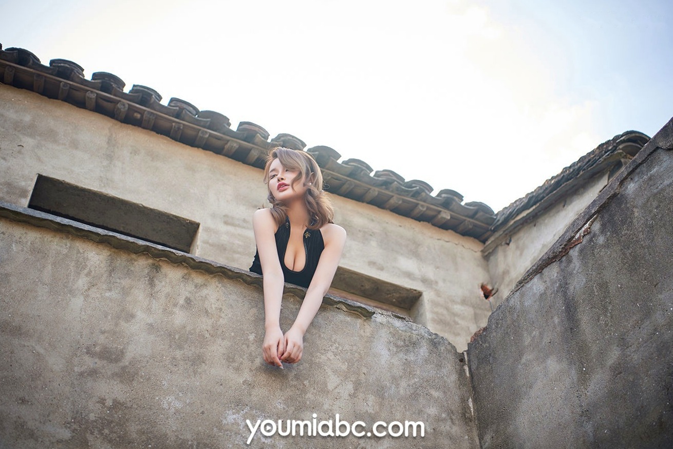 Gallery - YouMi尤蜜-陈宇曦《乡间娇女》：户外黑丝旗袍诱惑，古朴乡间下的极致性感，无圣光大尺度唯美私房摄影尤蜜荟 - Chiness Model 旗袍黑丝私房照性感 陈宇曦女神私房照_秀色女神 - image 27