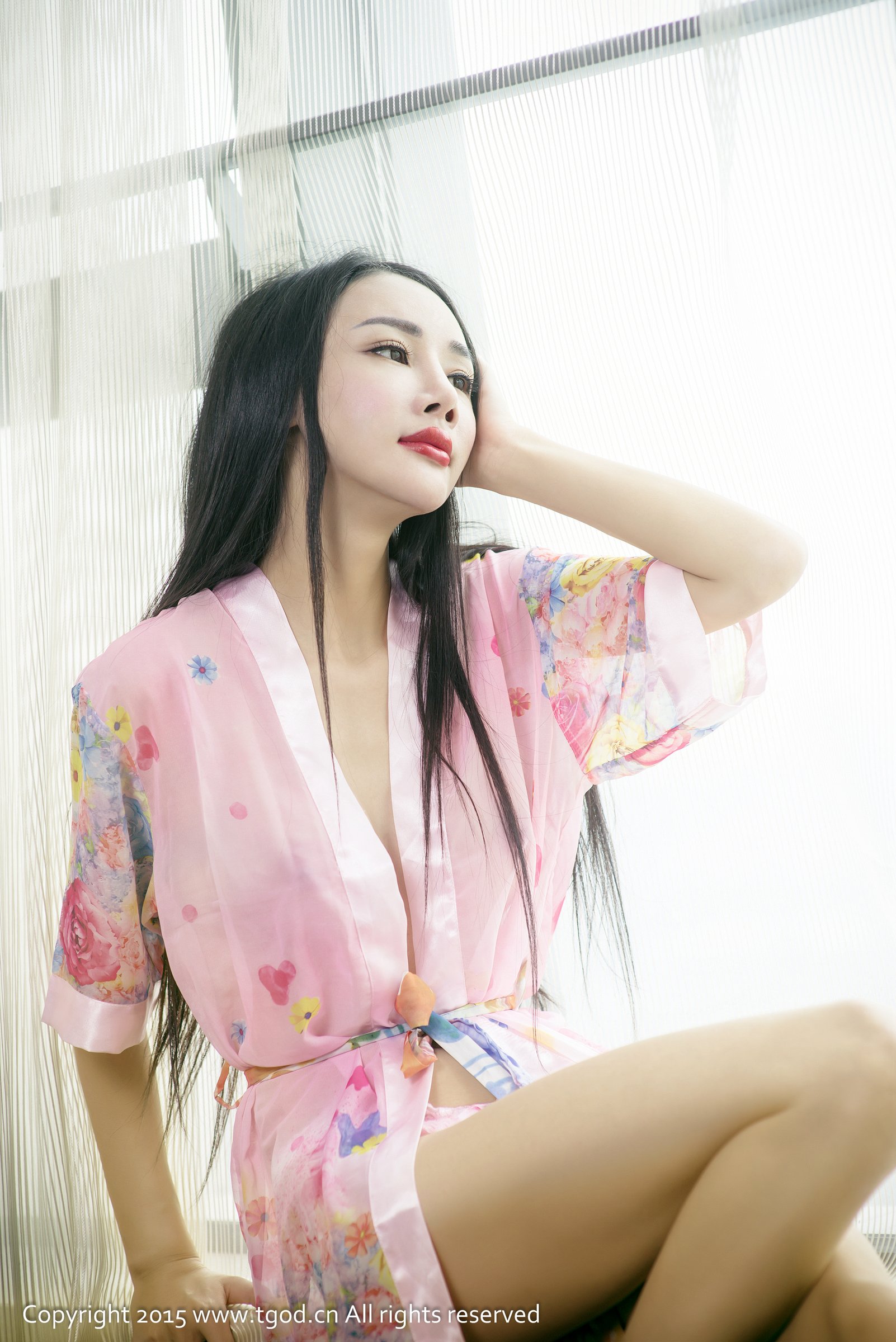 婕西儿jessie [TGOD推女神]高清写真图御女郎 第一辑 ~