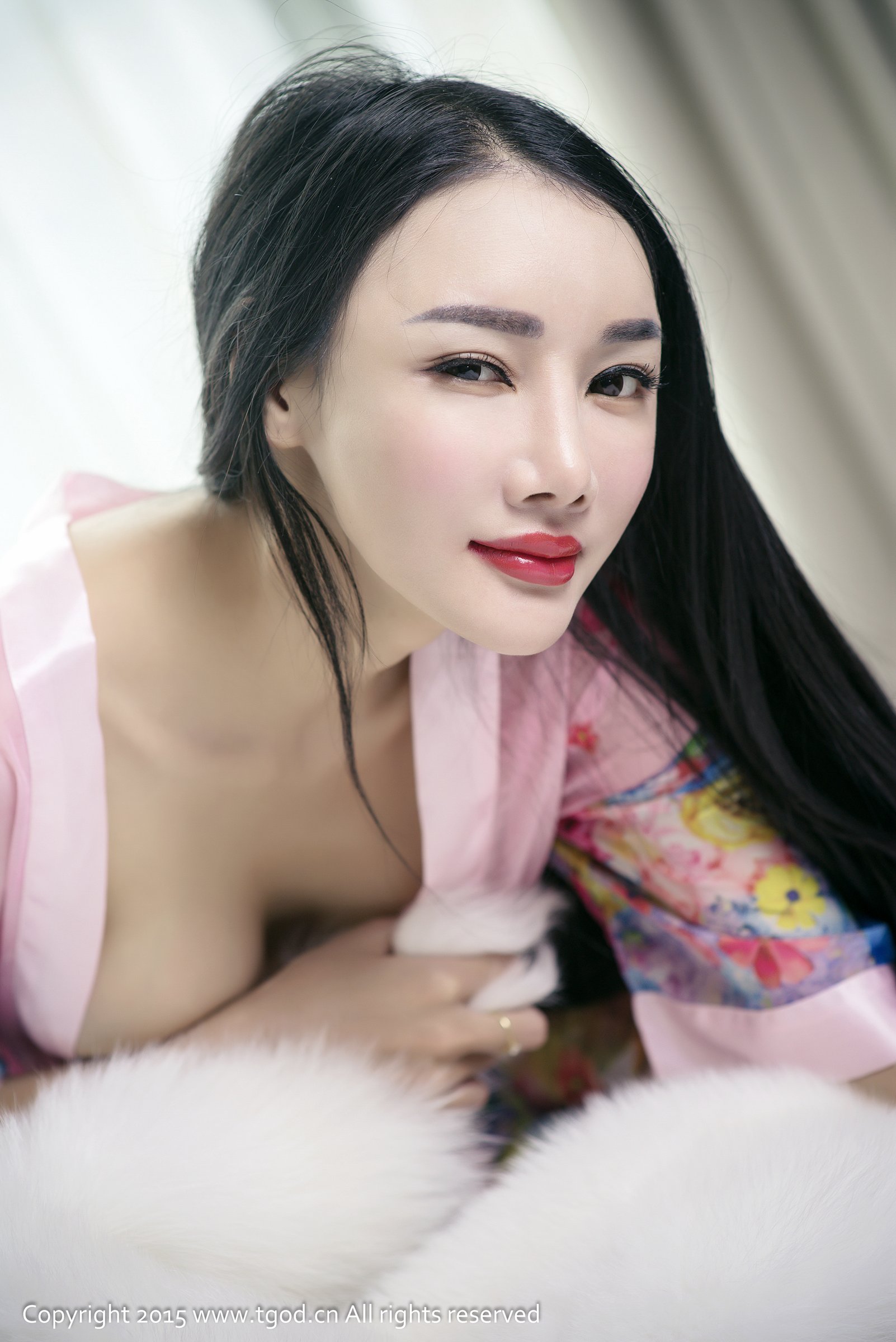 婕西儿jessie [TGOD推女神]高清写真图御女郎 第一辑 ~