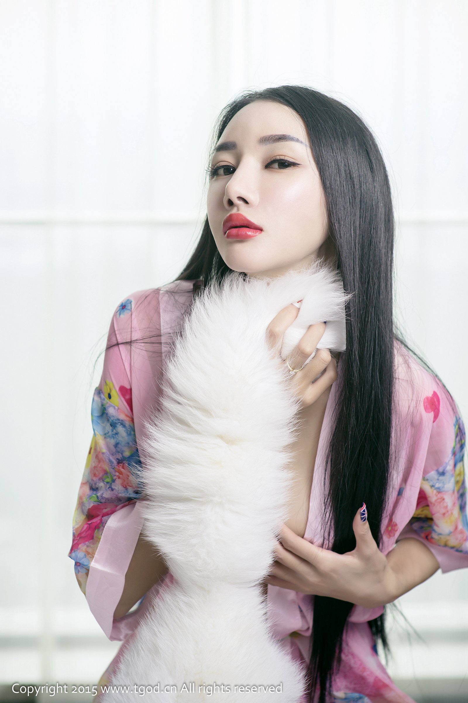 婕西儿jessie [TGOD推女神]高清写真图御女郎 第一辑 ~