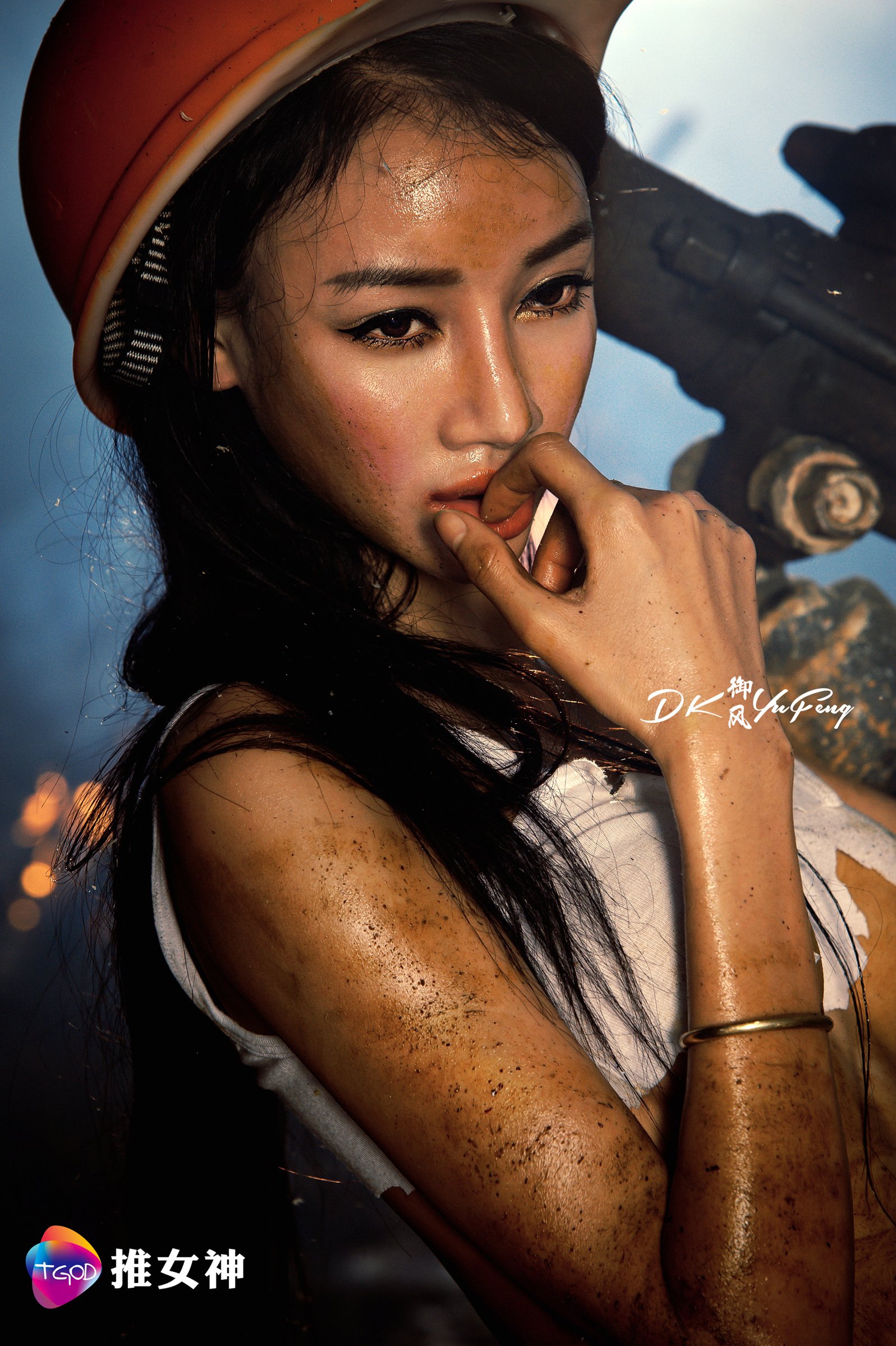 婕西儿jessie [TGOD推女神]高清写真图御女郎 矿工女神~