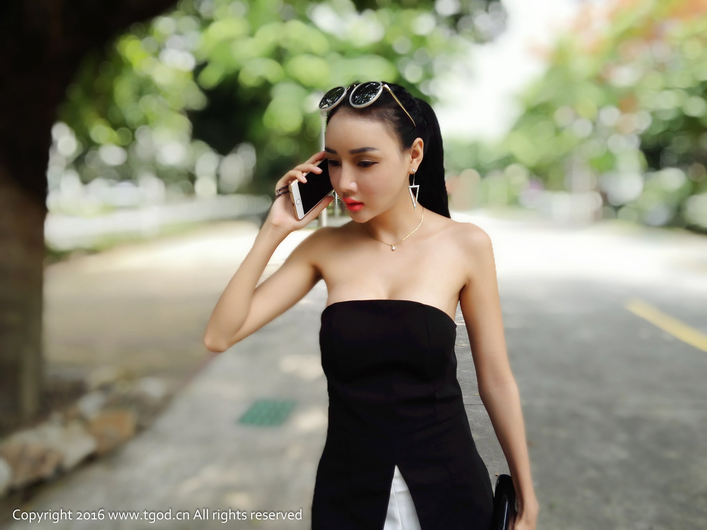婕西儿jessie [TGOD推女神]高清写真图古兜温泉旅拍 第一刊 ~