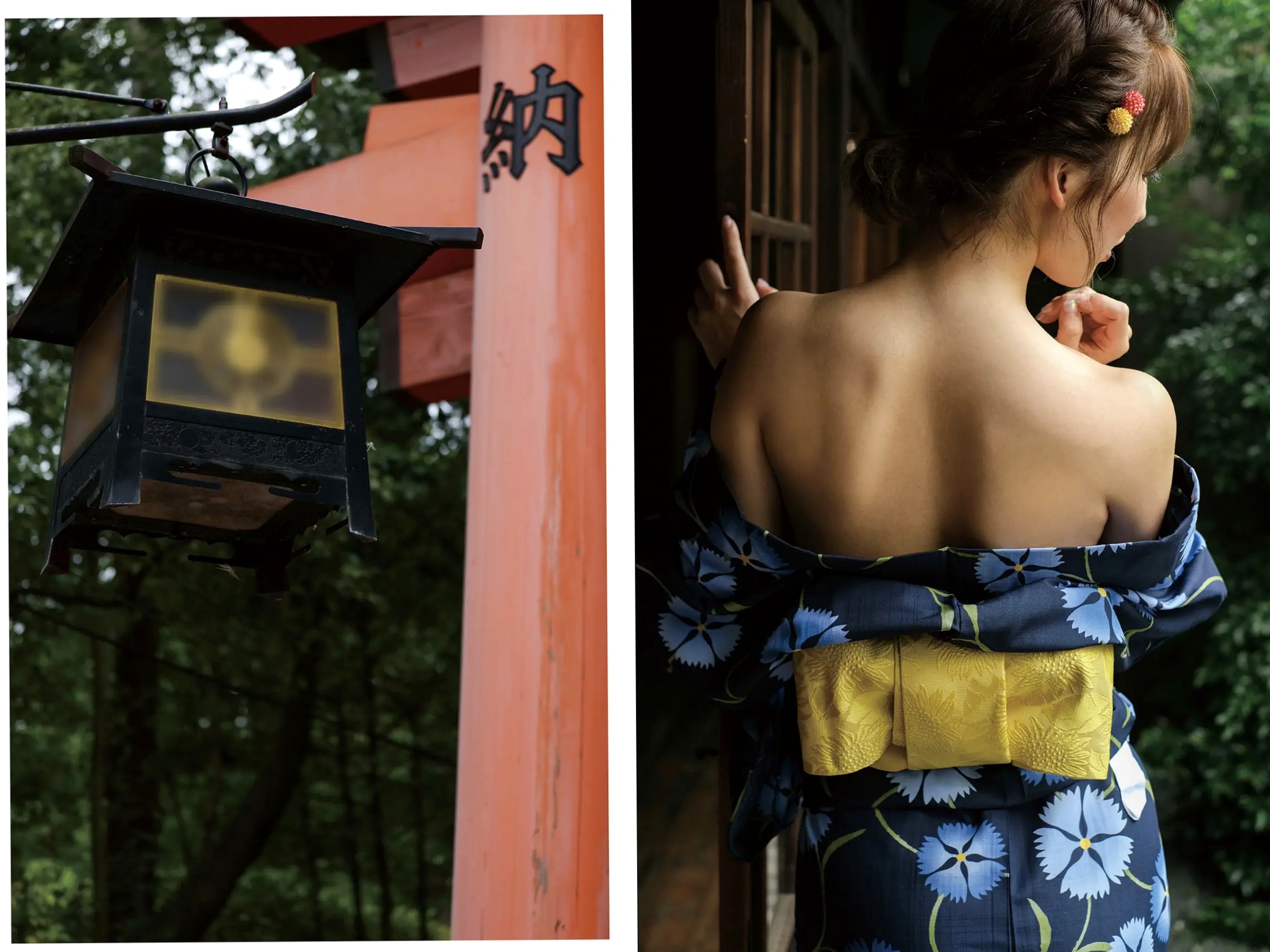 徳永しおり《Travel Guide 旅のしおり》和风优雅与性感内衣私房写真