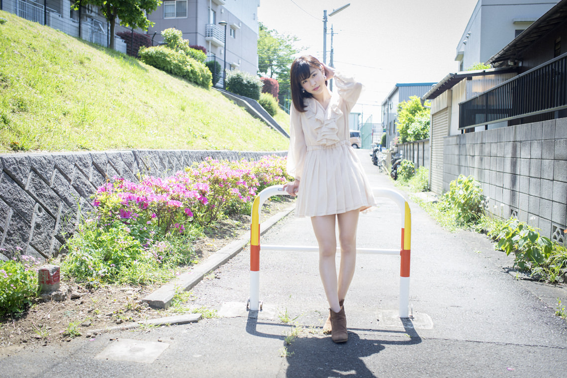 河村美咲 透き通るような色白美女