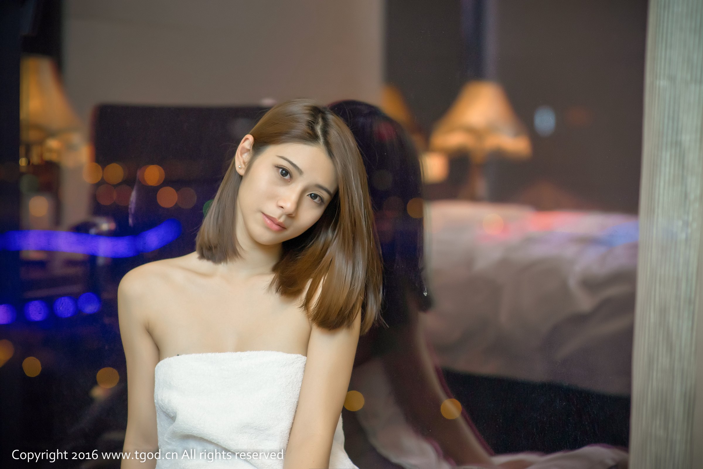 Lee小棠 [TGOD推女神]高清写真图美色震荡的微笑